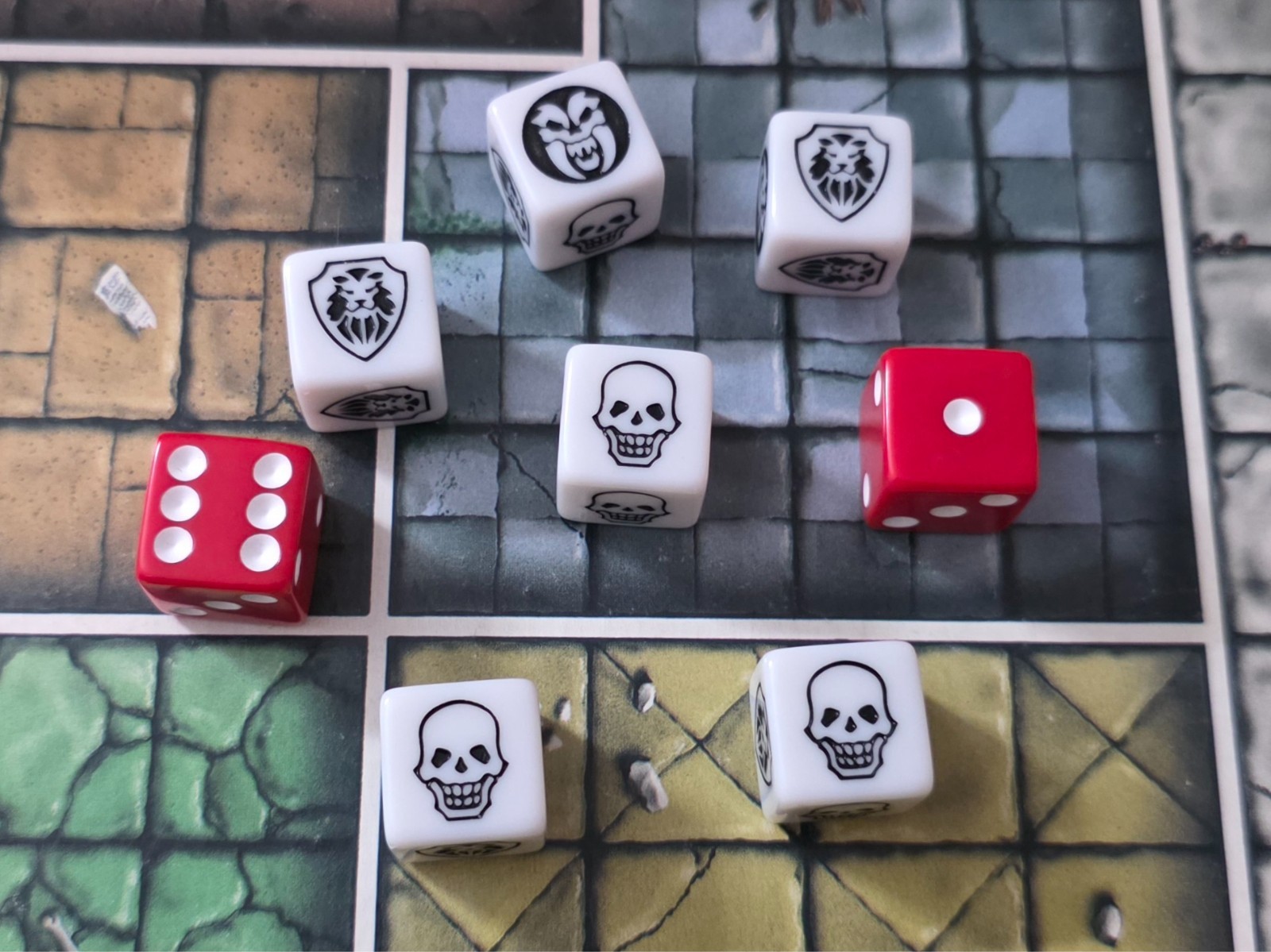 HeroQuest Complete Dice Set – Avalon Hill Hasbro – Hero Quest – NEW
