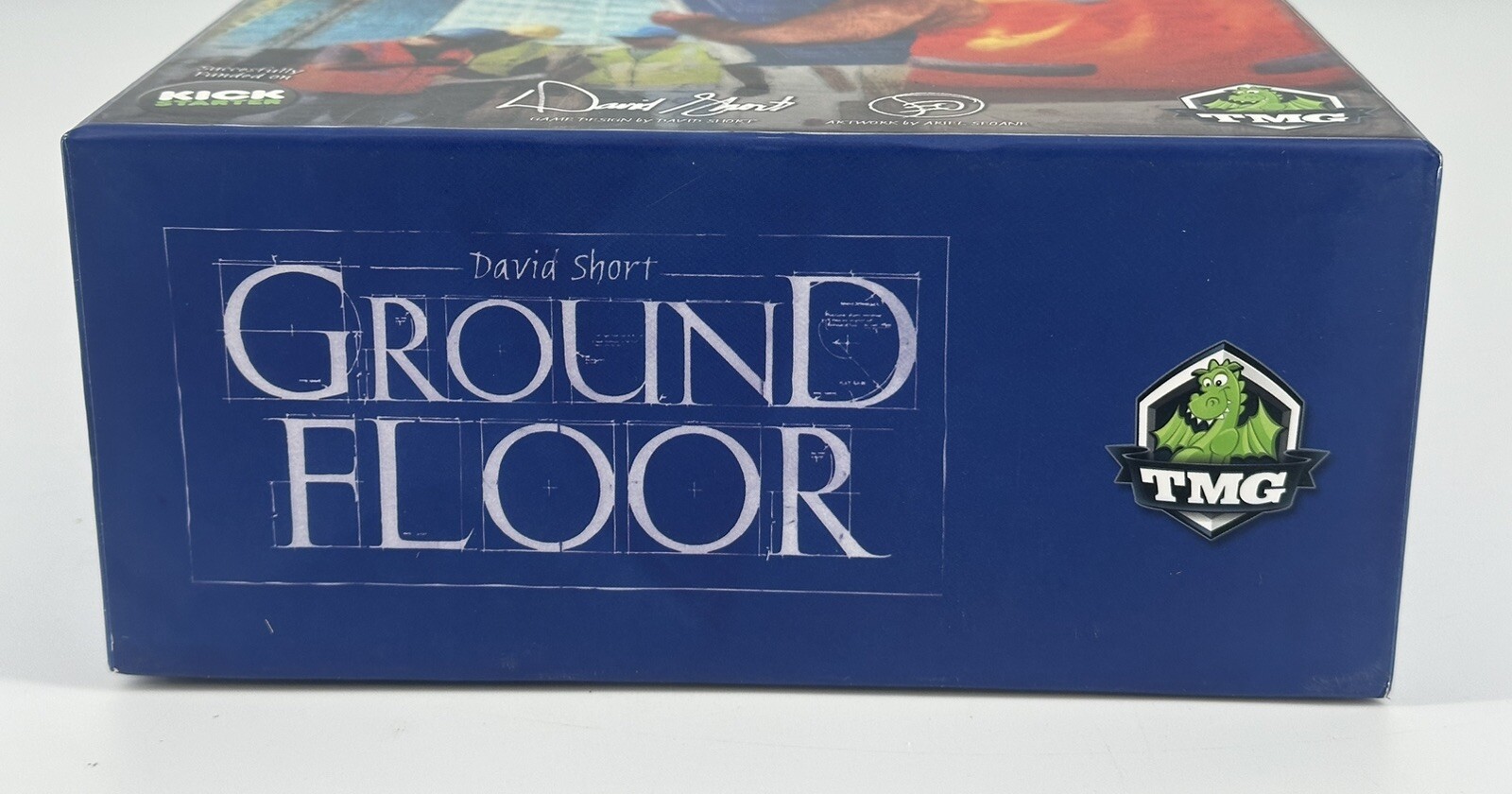 Tasty Minstrel Business Boardgame Ground Floor Open Box Rare Game Fast Ship