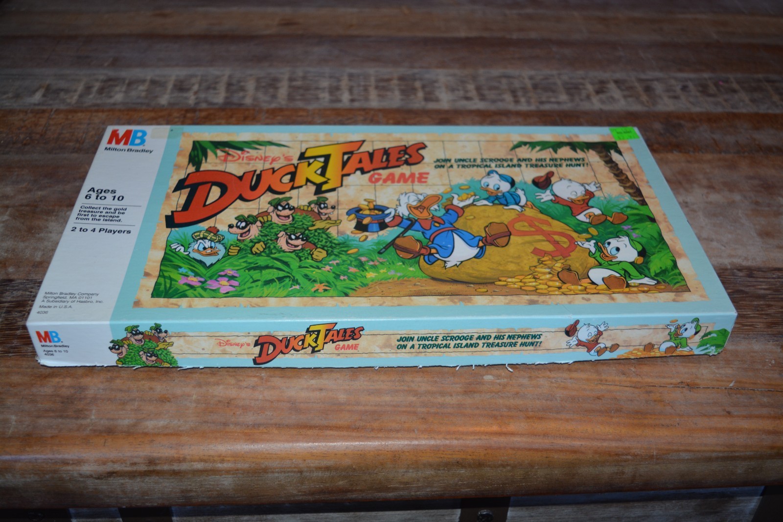 Duck Tales Board Game Milton Bradley Disney 1989 Complete