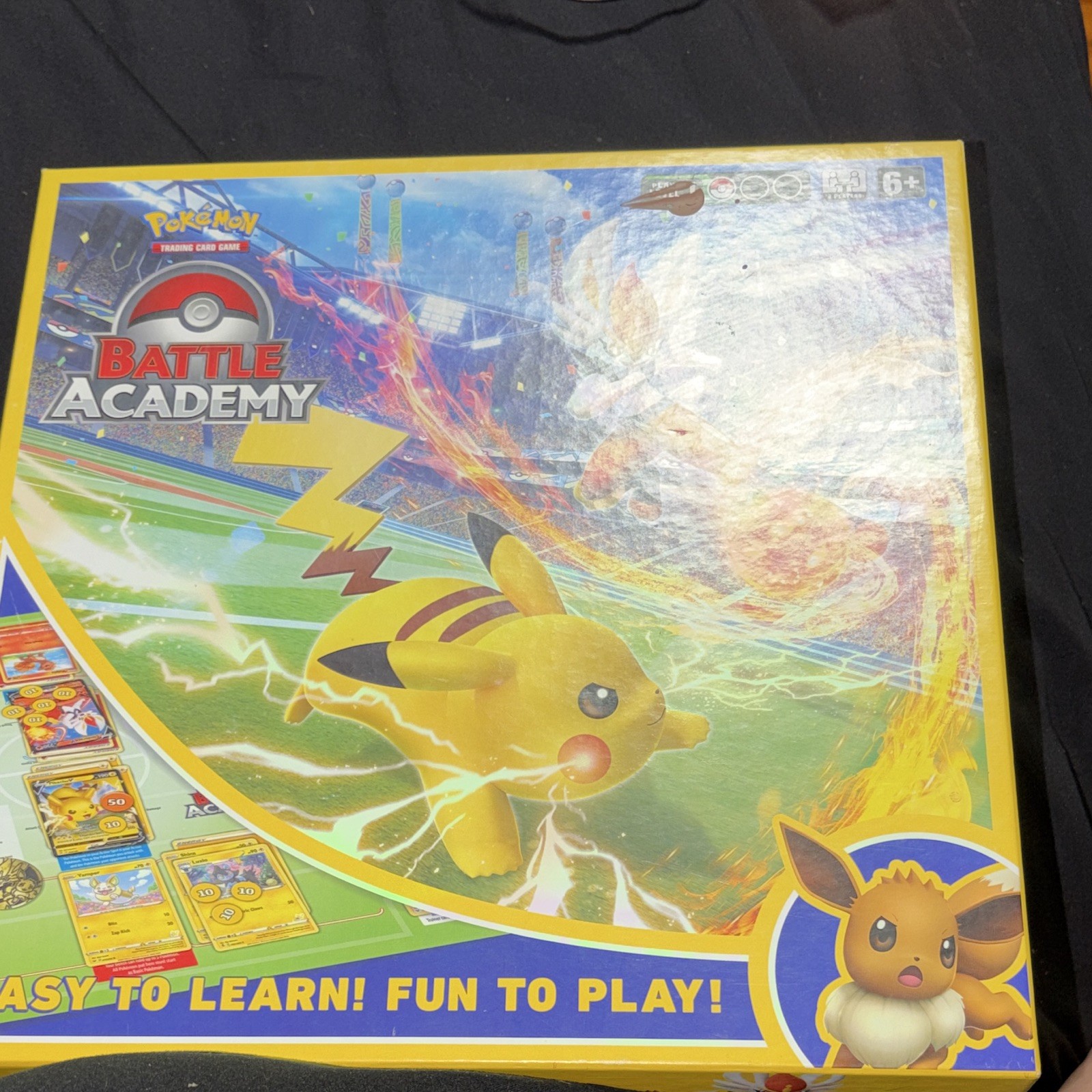 Pokémon Battle Academy Trading Card Game Starter Set Pikachu & Eevee Ages 6+
