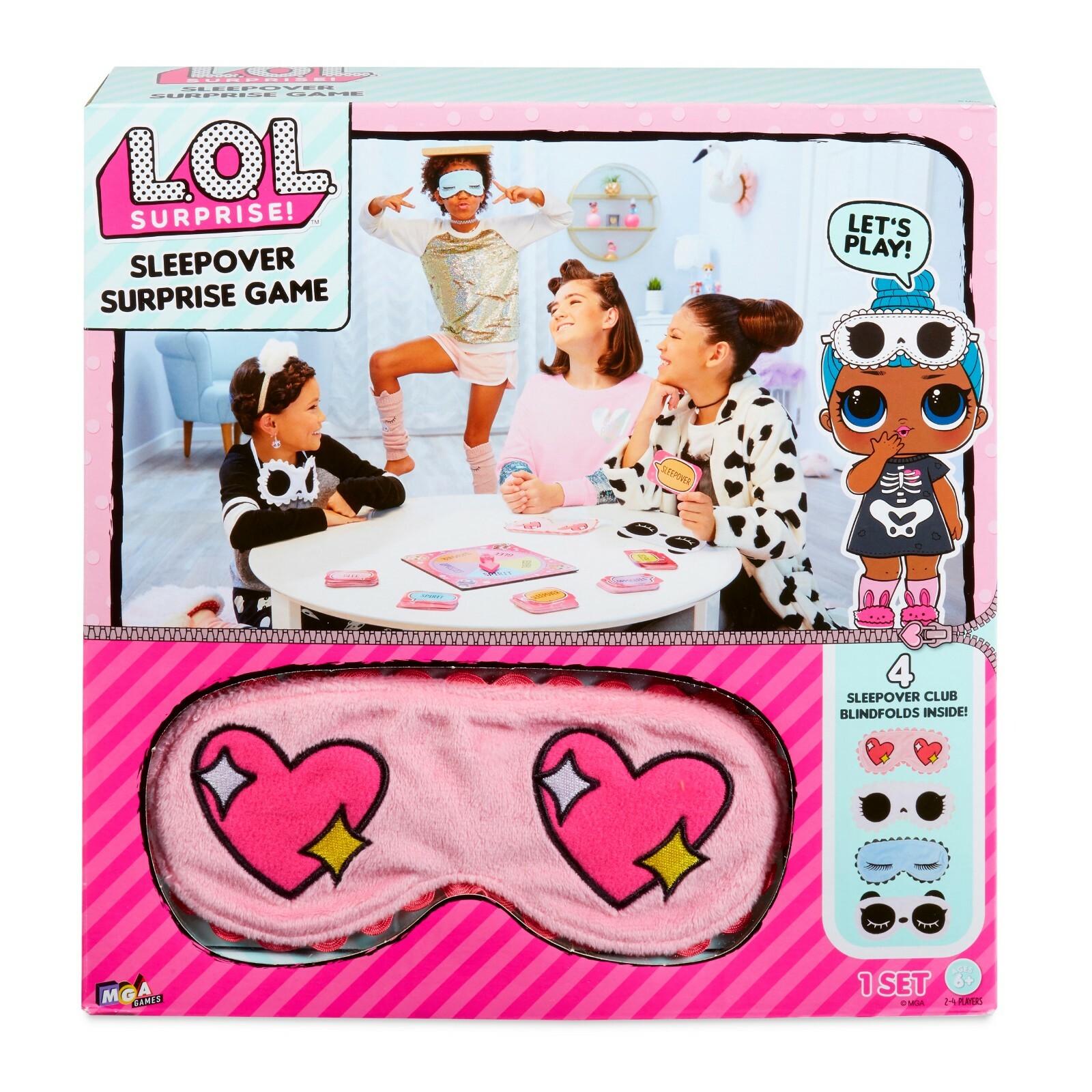 L.O.L. Surprise! Sleepover Surprise Active Party Game 2-4 Players Ages 6+ NEW