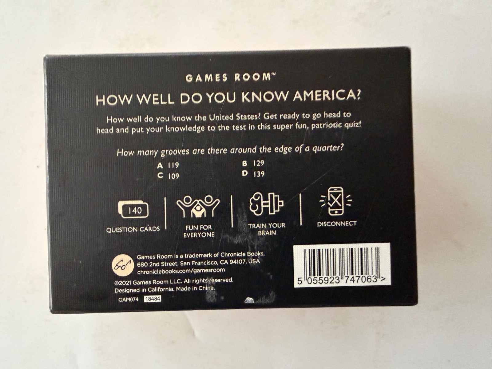 Ridley’s How Well Do You Know America Trivia Card Game – Quiz Game for Kids and