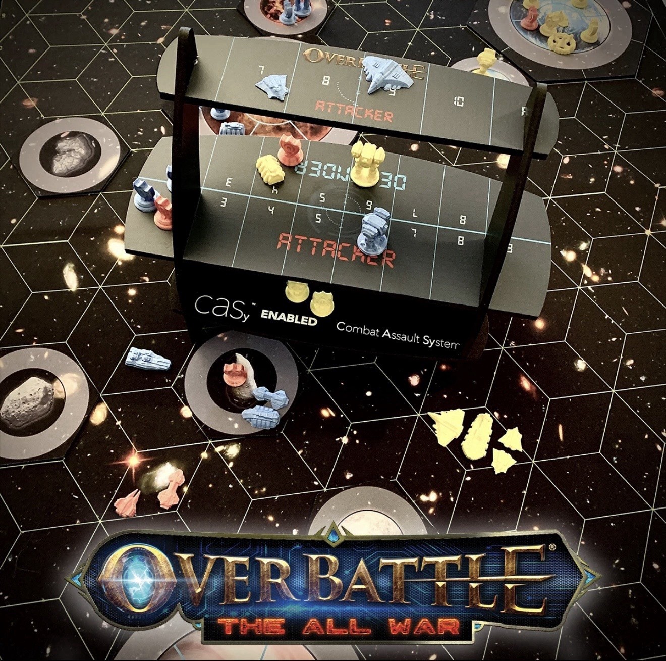 OverBattle The All Wars Syther Gaming Board Games Tabletop Space Warfare SEALED