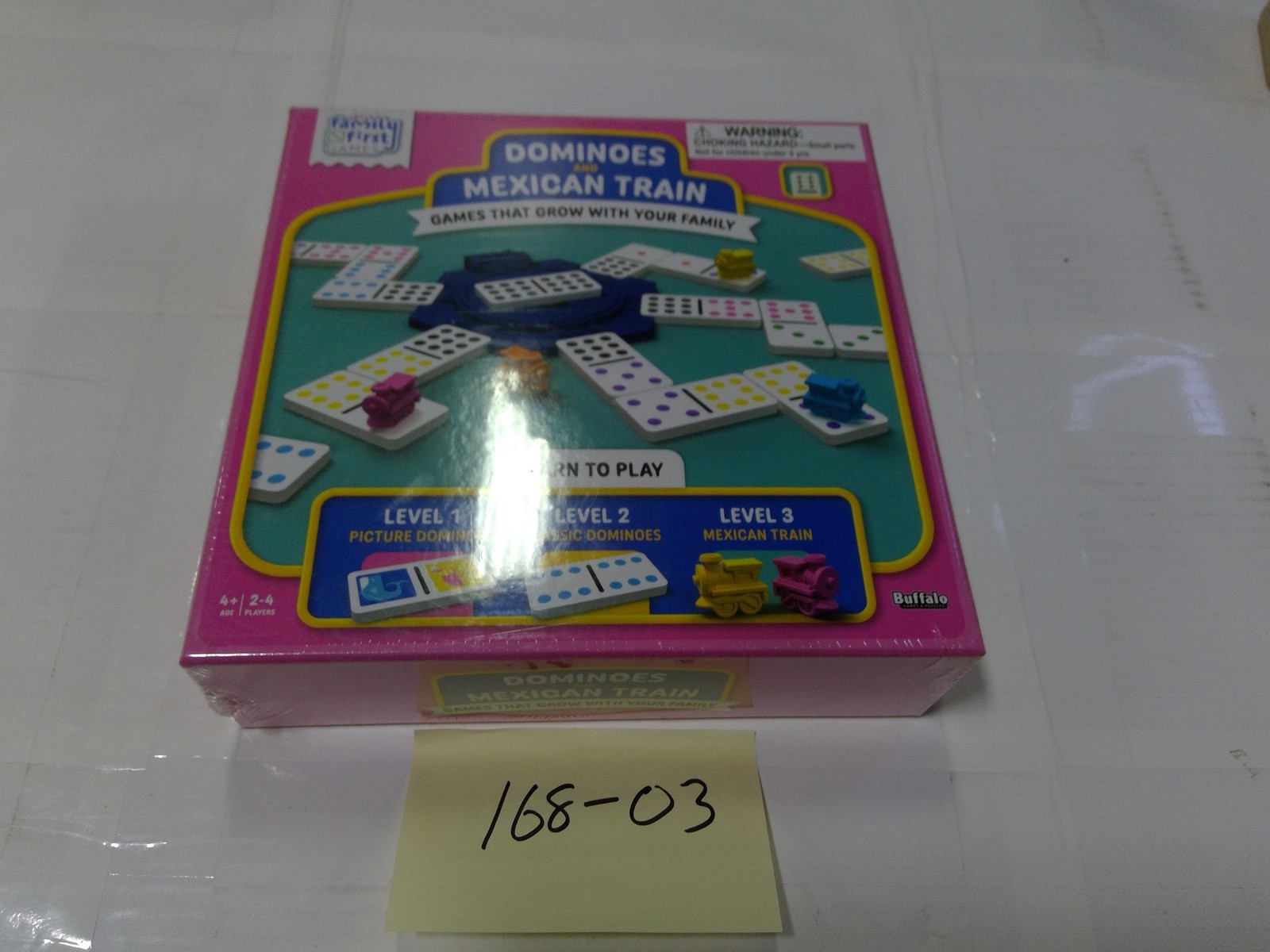 Buffalo Games Dominoes And Mexican Train Family Game 2-4 Players 4+ New Sealed