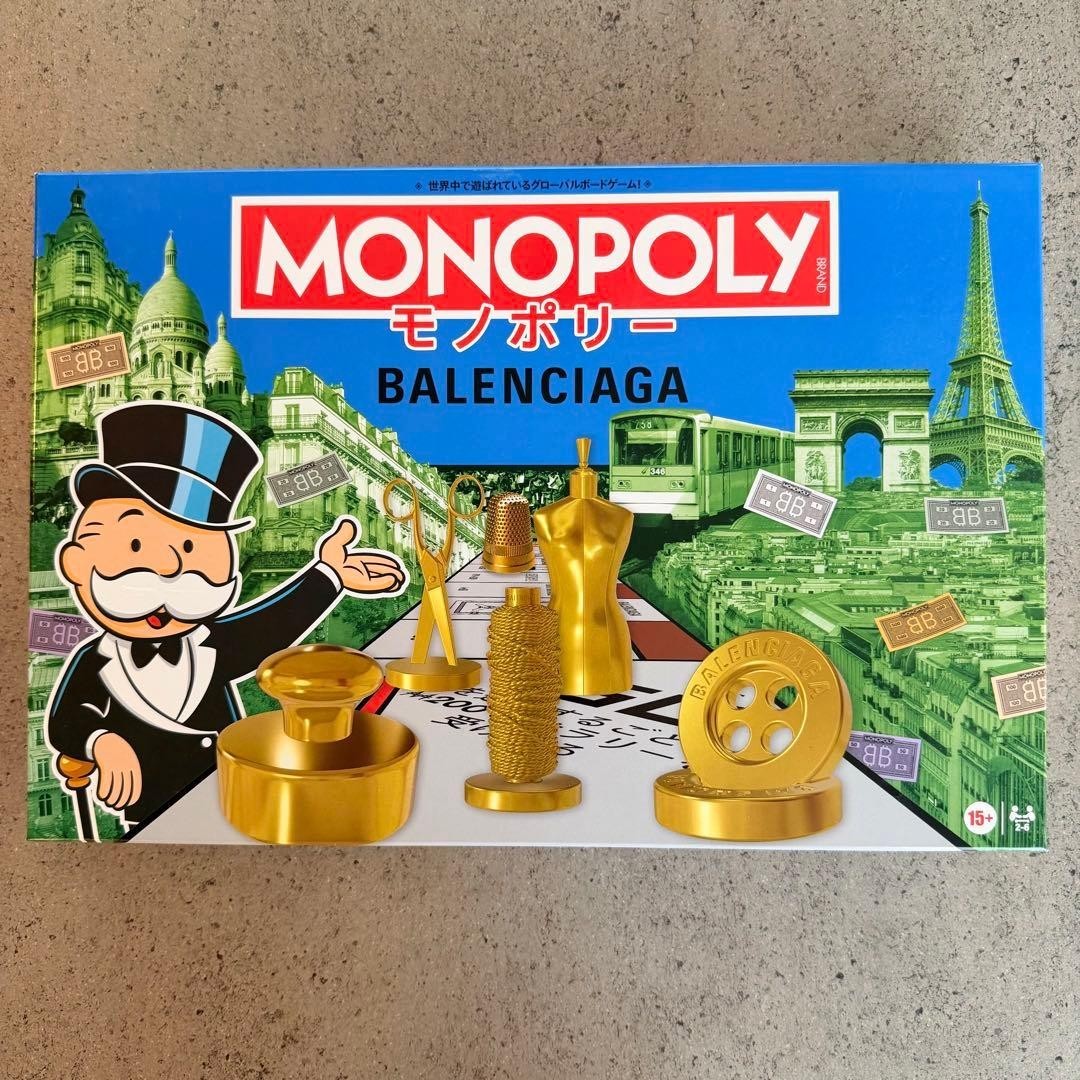 BALENCIAGA x MONOPOLY Board Game Limited Edition Promotional Gift NEW Japan