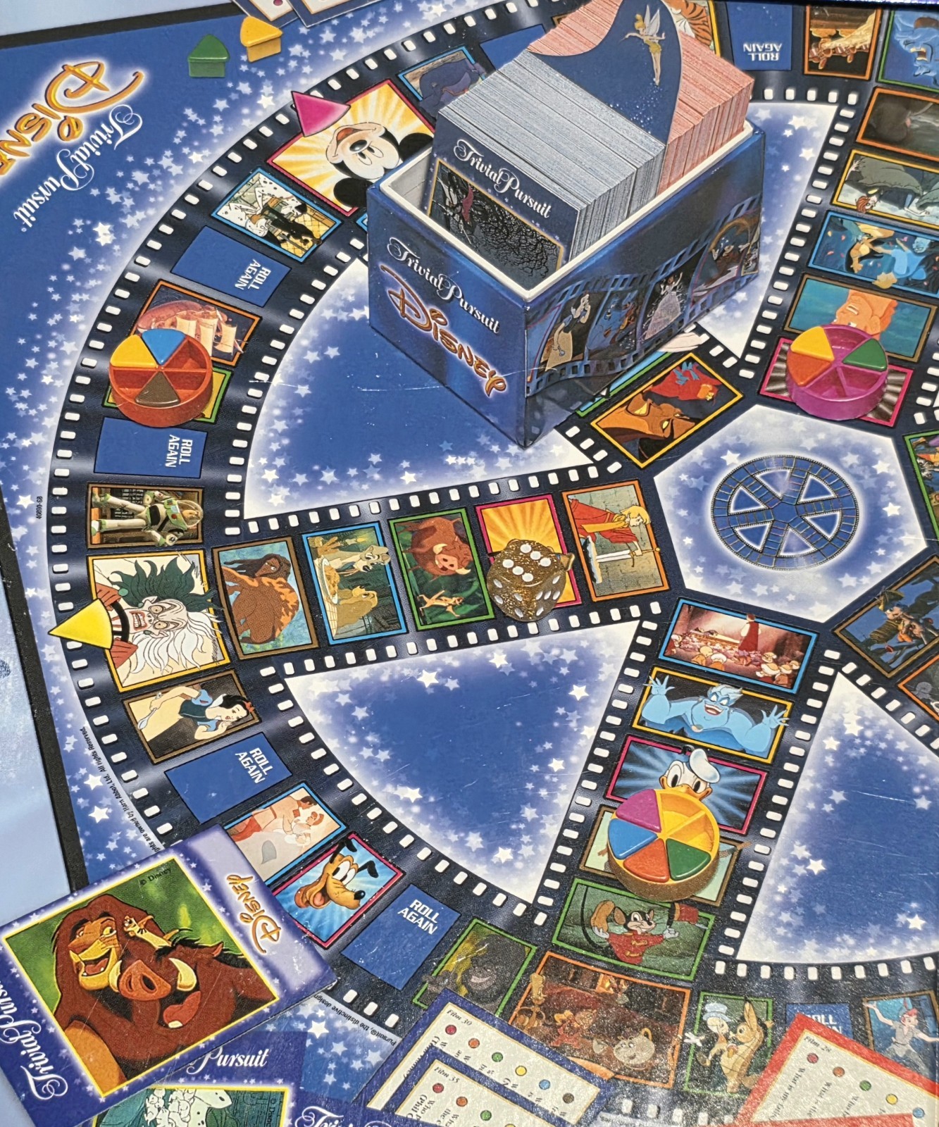 Trivial Pursuit Disney The Animated Pictures Edition 2002 Complete Unopened Pcs