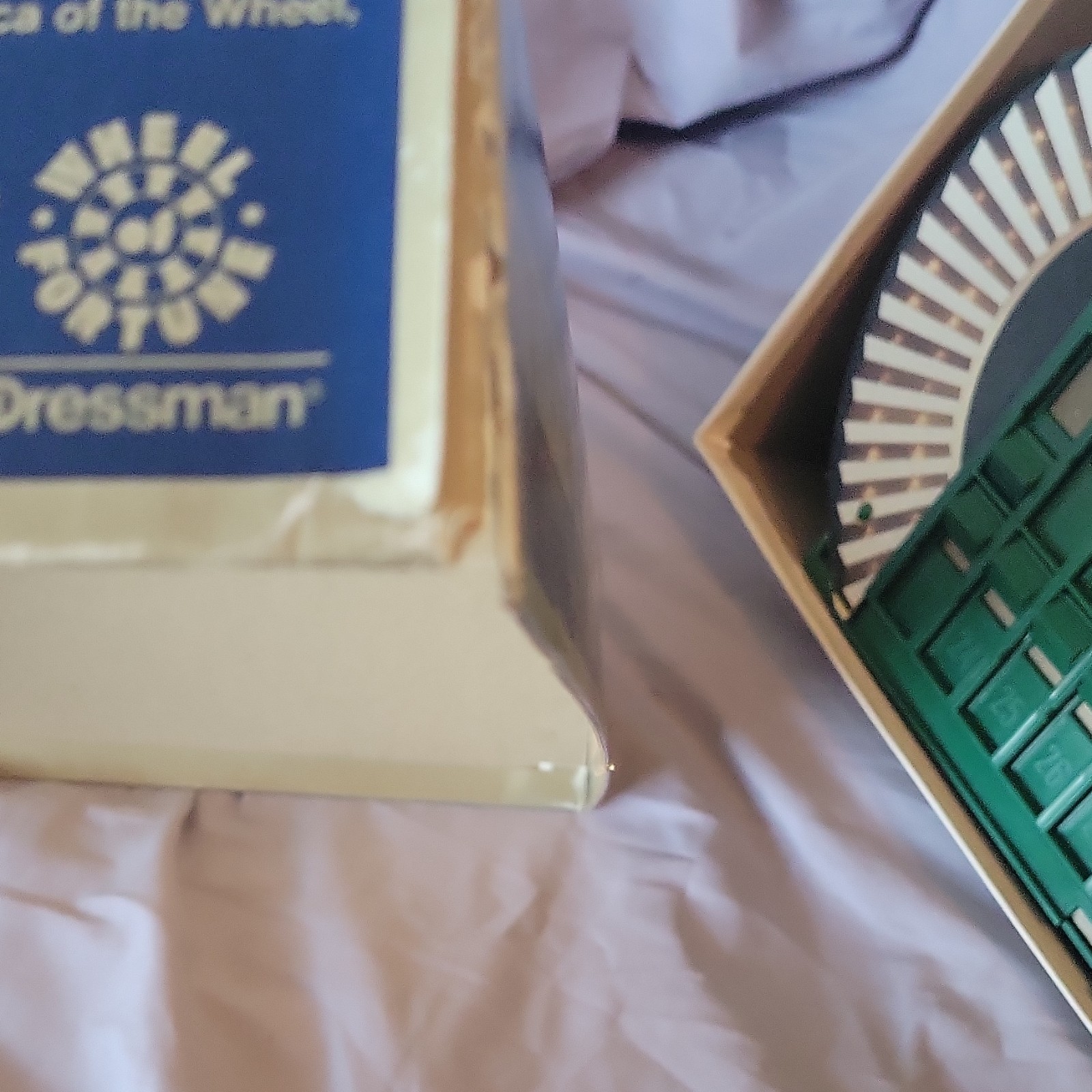 1986 Pressman Deluxe Wheel of Fortune Complete Board Game