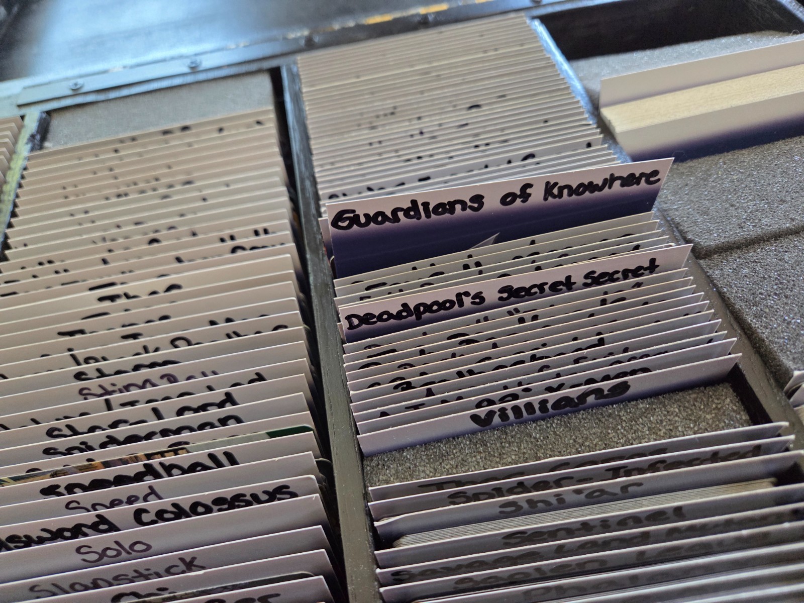 Marvel Legendary Base W/ 12 Expansions, Handmade Box, 2 Gameboards