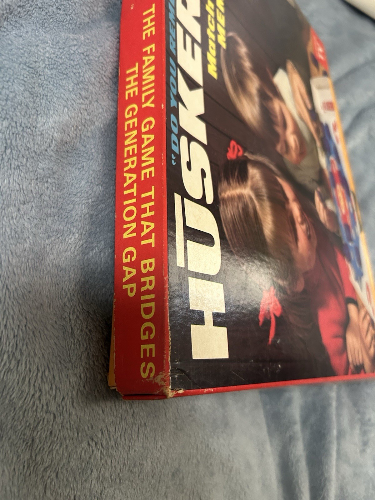 Vintage 1970 Husker Du? Regina Memory Matching Board Game