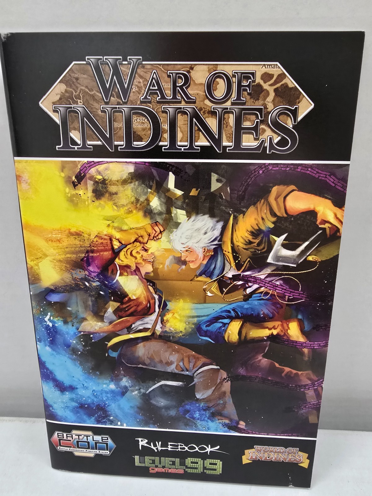 BATTLE CON War of Indines & Fate of the Indines Board Card Game w/ Poster