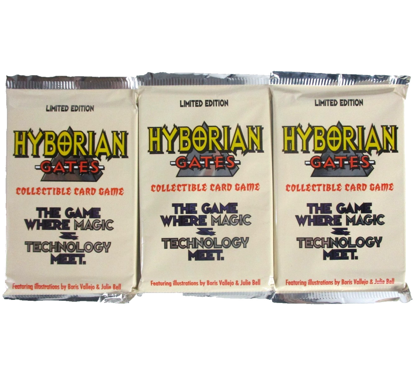 HYBORIAN GATES Collectible Card Game STARTER DECKS & BOOSTER PACKS Sealed NEW!!