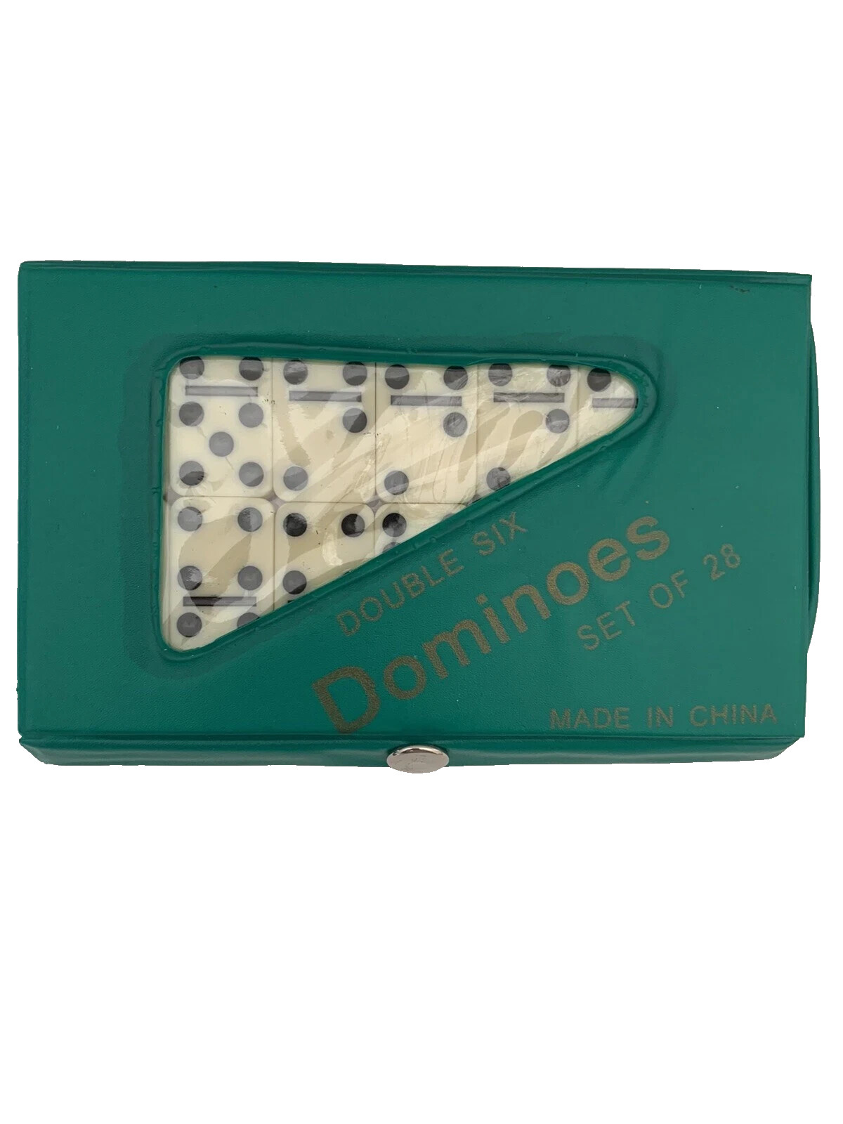 Dominoes Double Six *Set of 28* (Black Case)