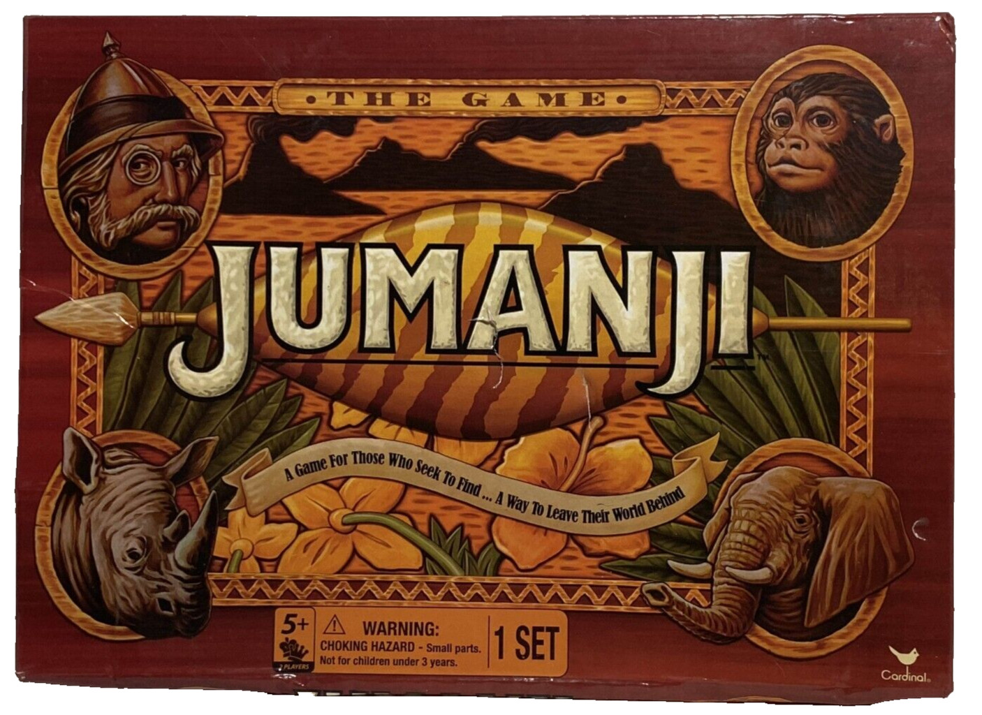 Jumanji The Game, Board Game 2017, Complete with Instructions Small