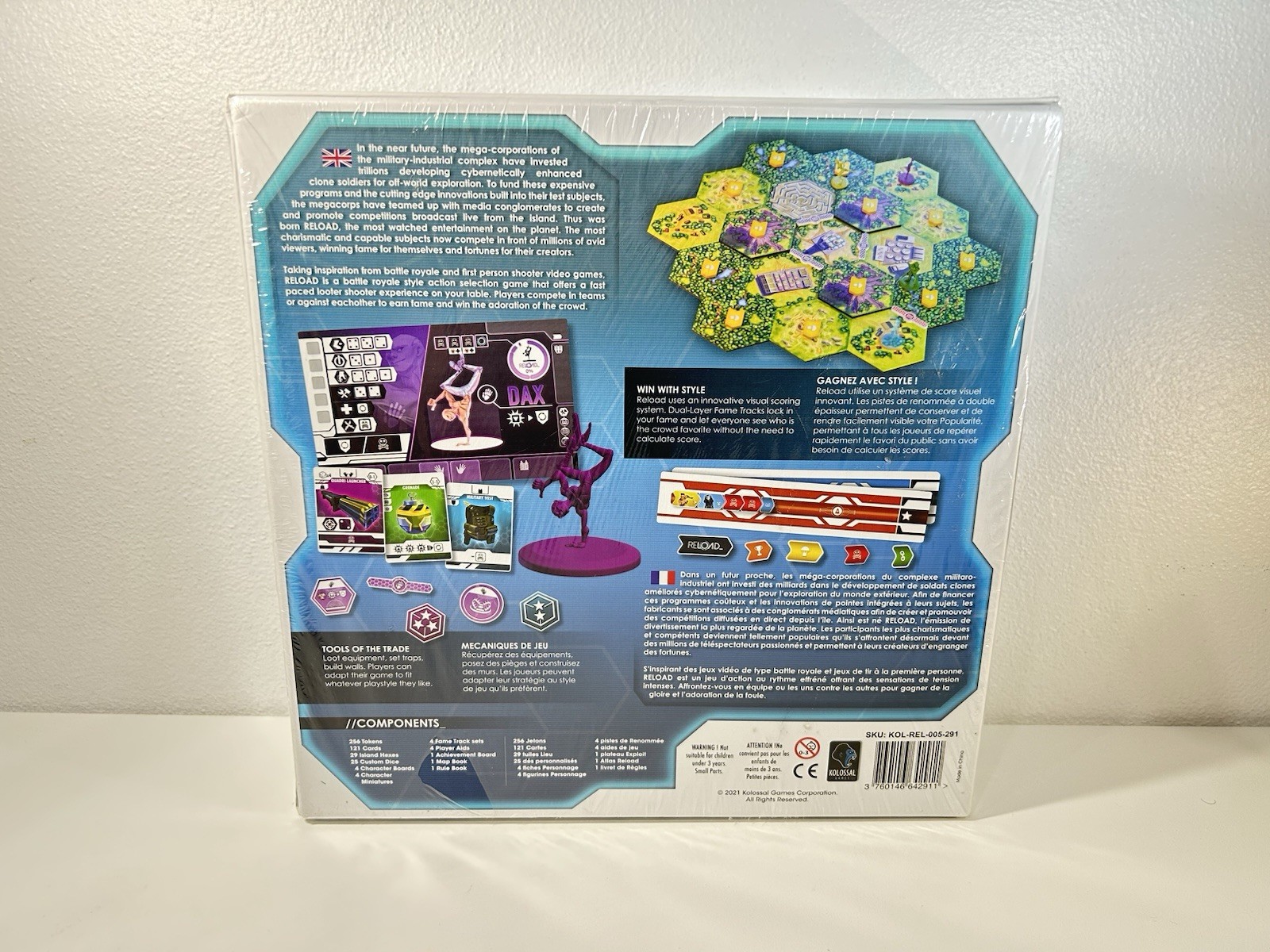 Reload Fight For Fame By Kolossal Games, 2 – 4 Players, New & Sealed