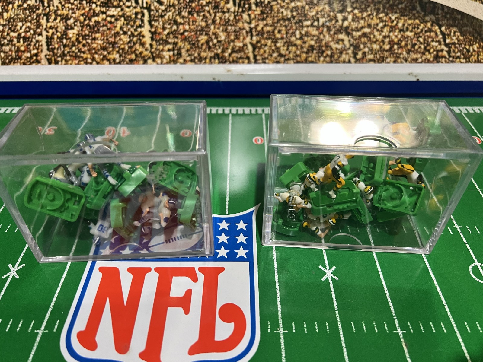 1970 Tudor Games Electronic NFL Football Model #620, With Lions & Packers
