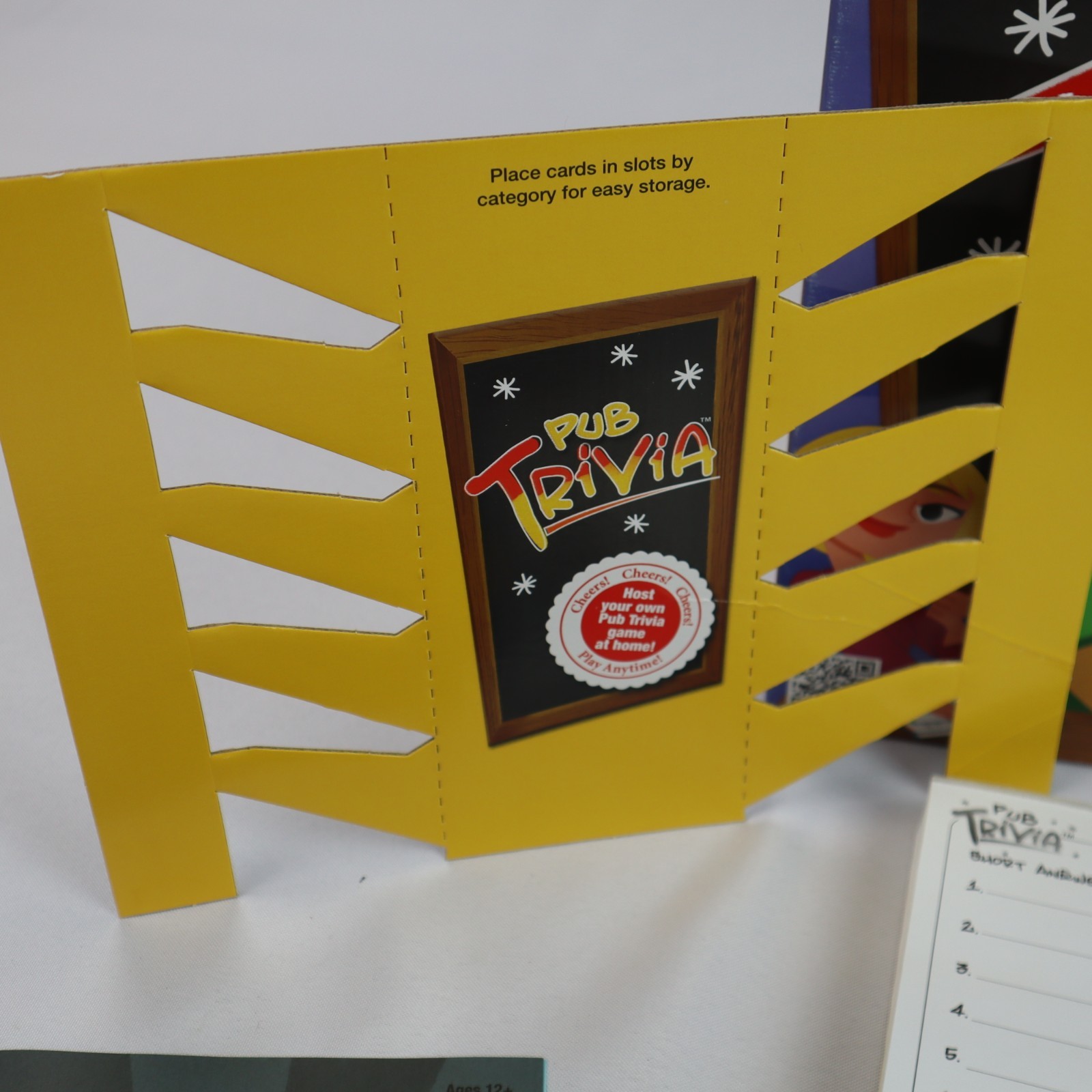 Pub Team Trivia Board Game Fun Quiz for Ages 12 and Up 2012 University Games