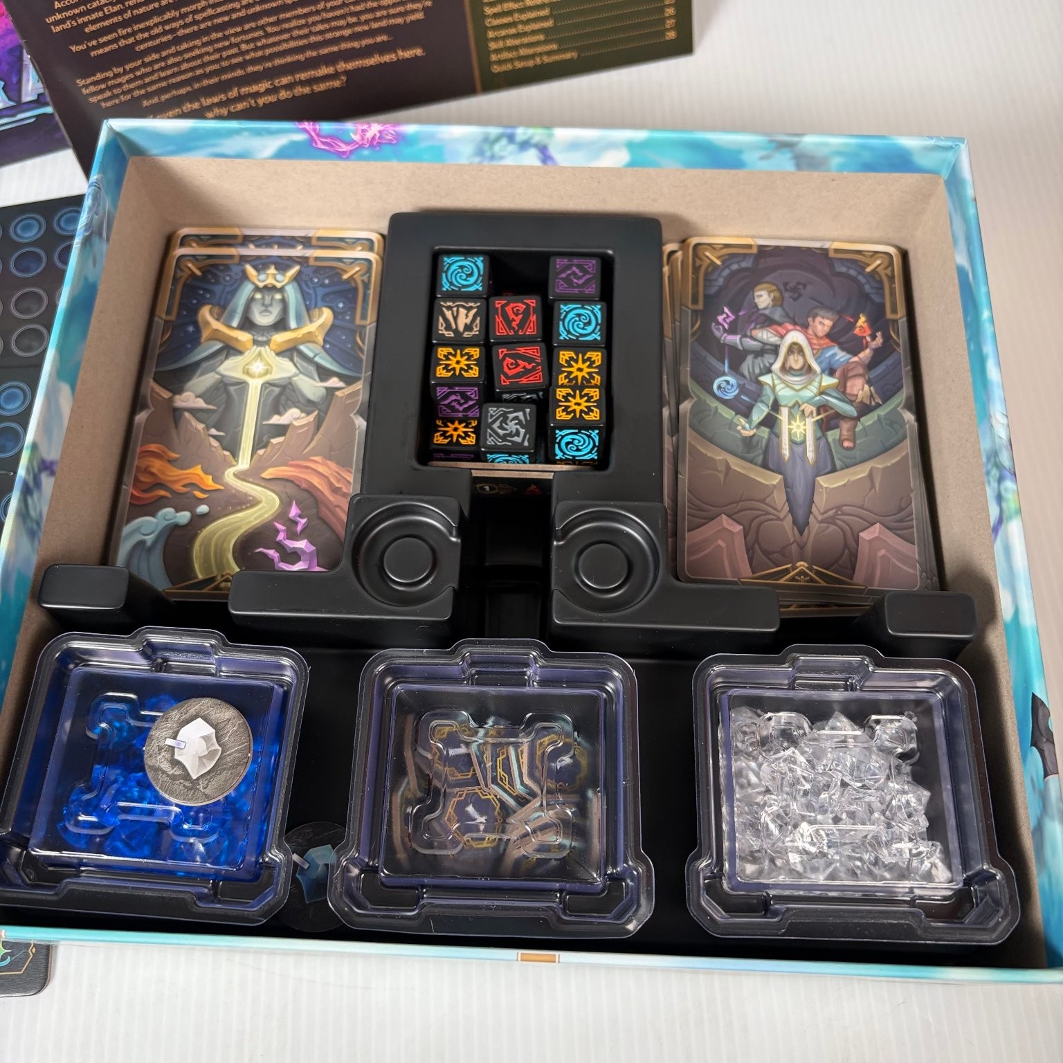 Mercurial Hyperlixir Card Board Game 1-4 Players Dice 2023 Complete