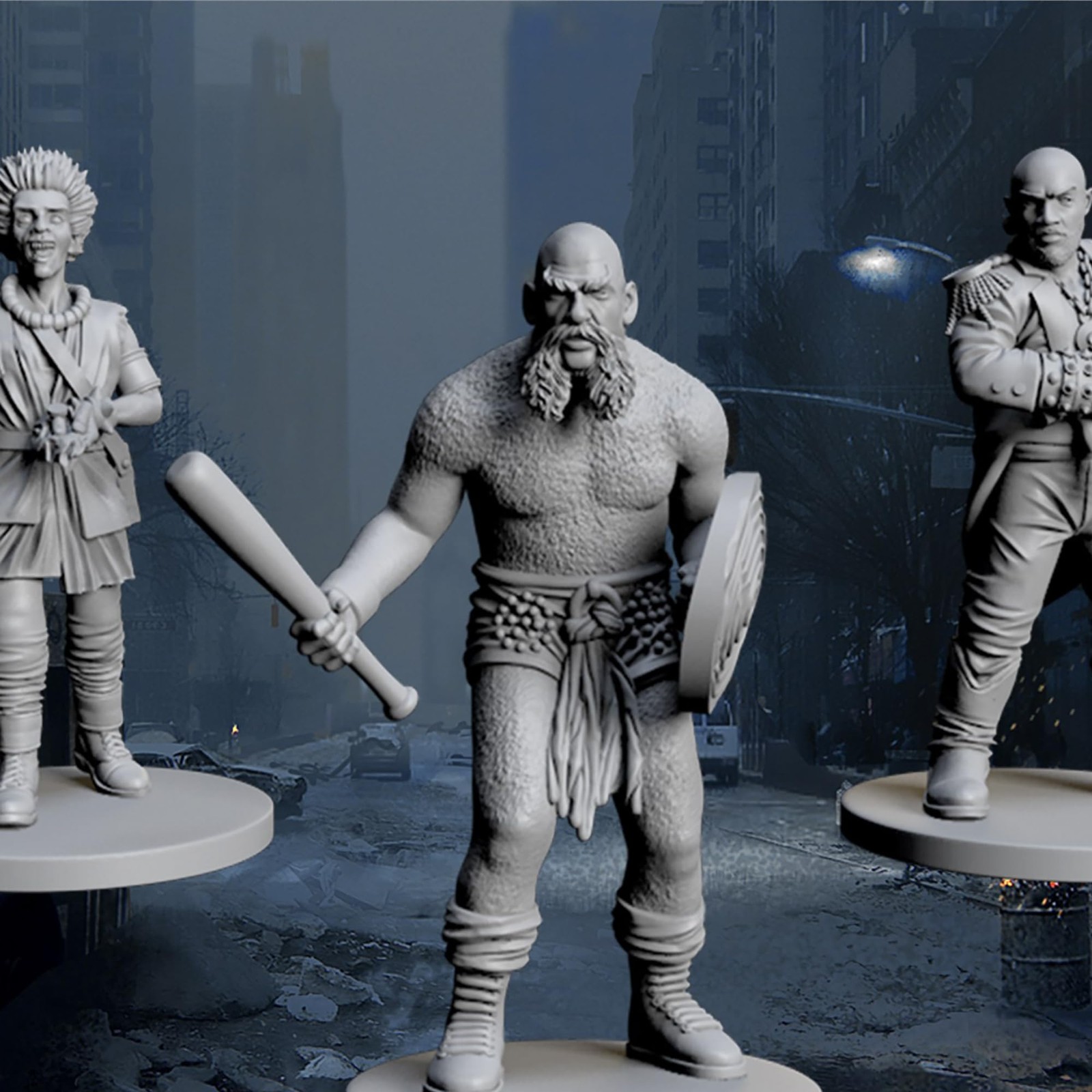 Escape from New York Bands of New York Expansion for 5 Players Board Game
