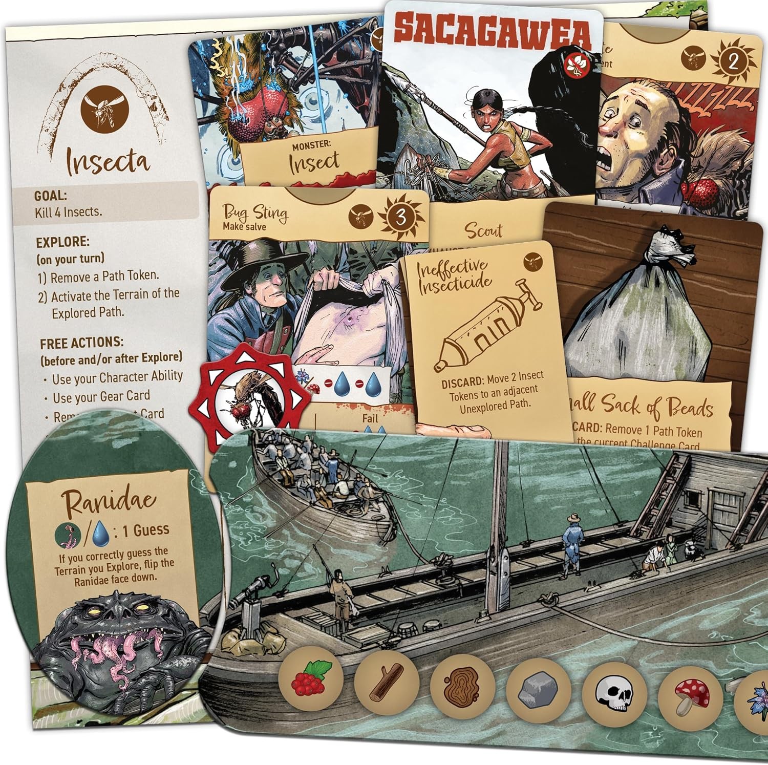 Corps of Discovery: Insecta Expansion by Off the Page Games – SEALED