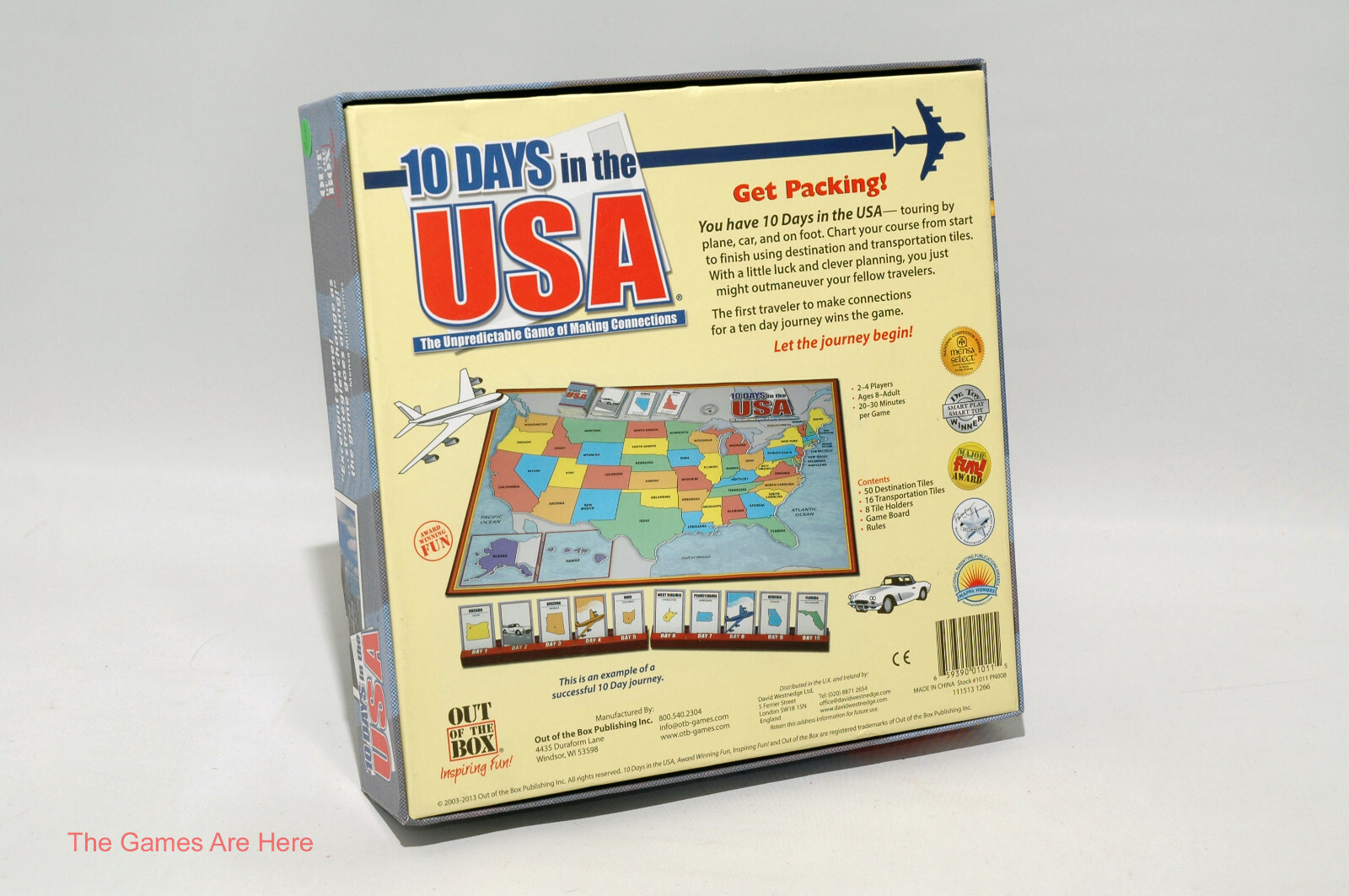 10 Days in the USA – Out of the Box 2013 COMPLETE w New Parts