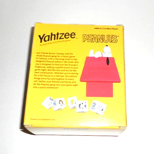 YAHTZEE: Peanuts Edition NEW
