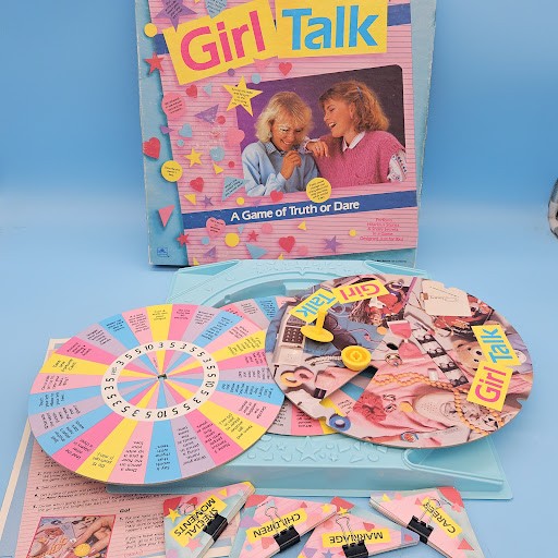 Vintage 1988 Girl Talk: A Game of Truth or Dare Nostalgic Sleepover Party