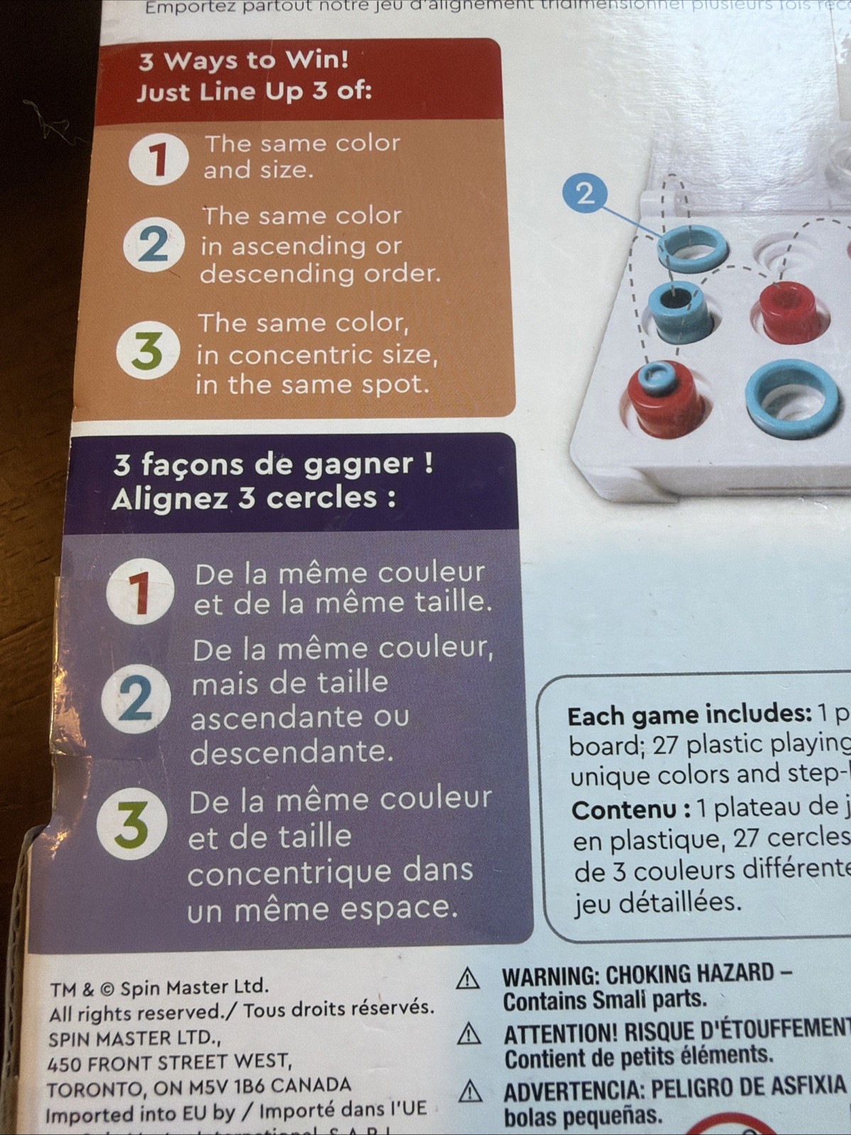 GOtrio O On the Go! Travel Puzzle Game MARBLES BRAIN WORKSHOP NEW