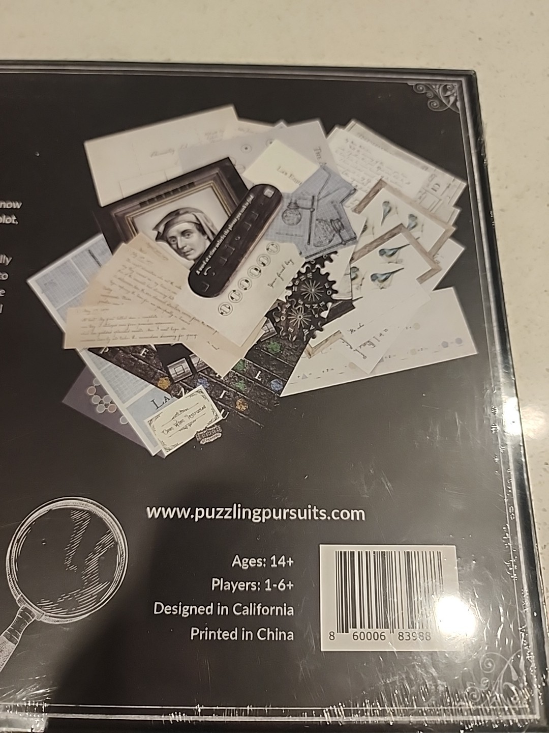 Puzzling Pursuits Board Game Origins and Ends Box SW New Sealed