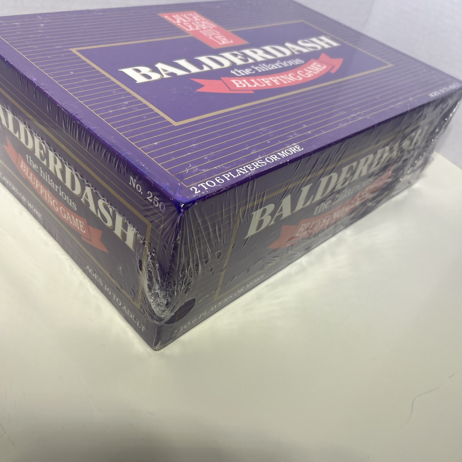 BALDERDASH The Hilarious Bluffing Board Game Vintage 1984 BRAND NEW/SEALED