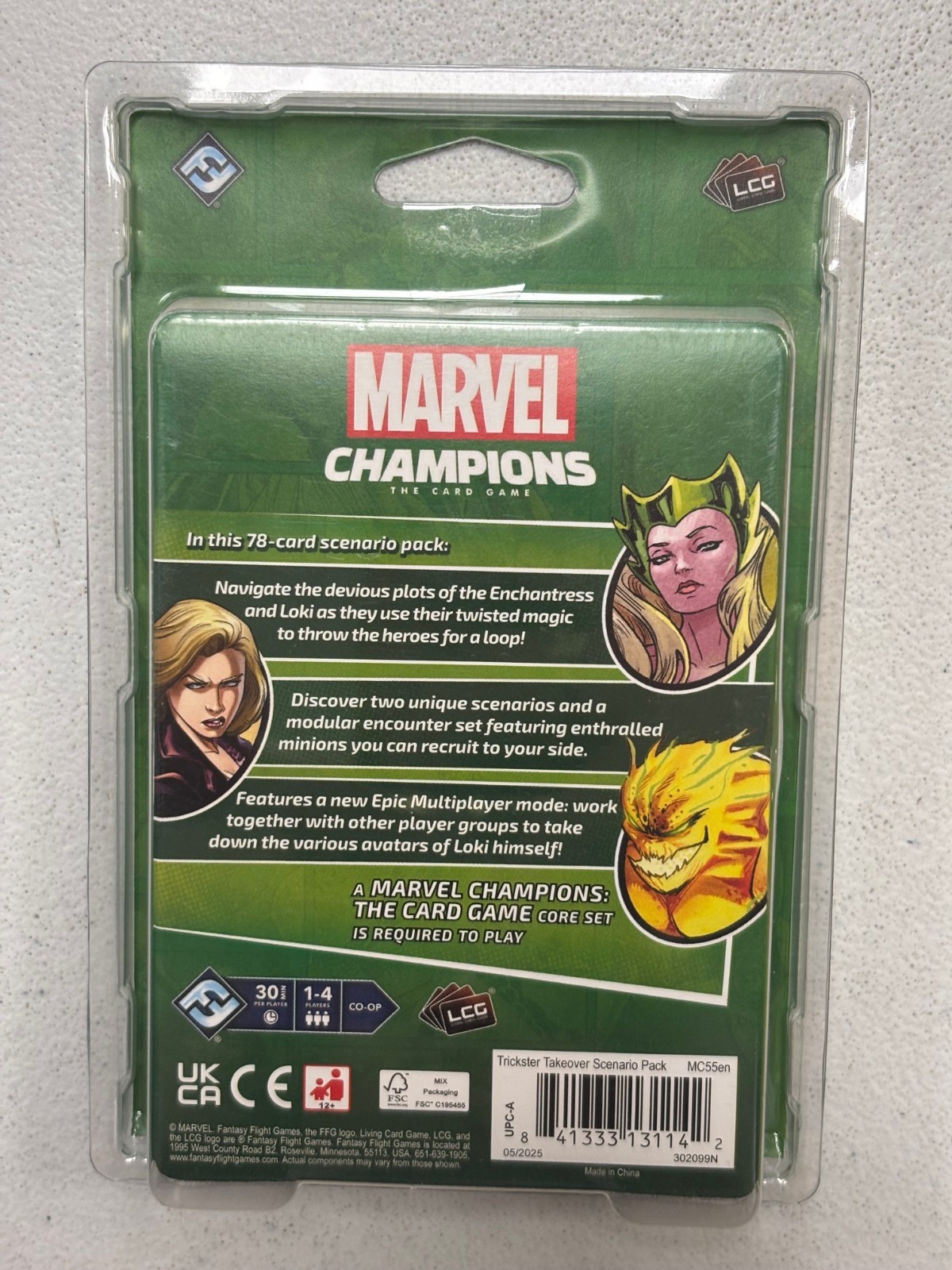 Marvel Champions: Trickster Takeover Scenario Pack NEW/SEALED