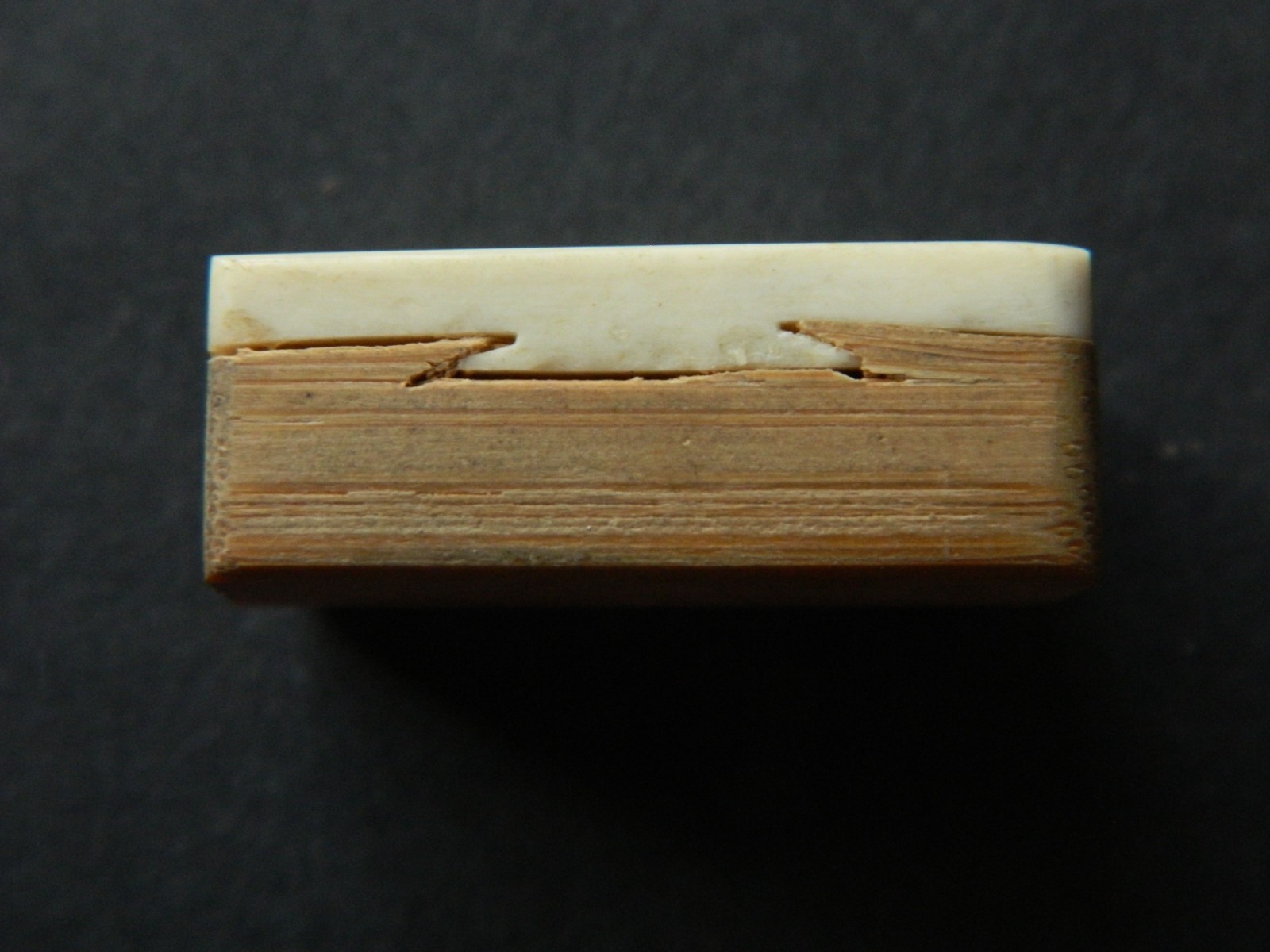ONE VINTAGE BONE & BAMBOO MAH JONG JONGG REPLACEMENT FLOWER TILE-CHOOSE TILE