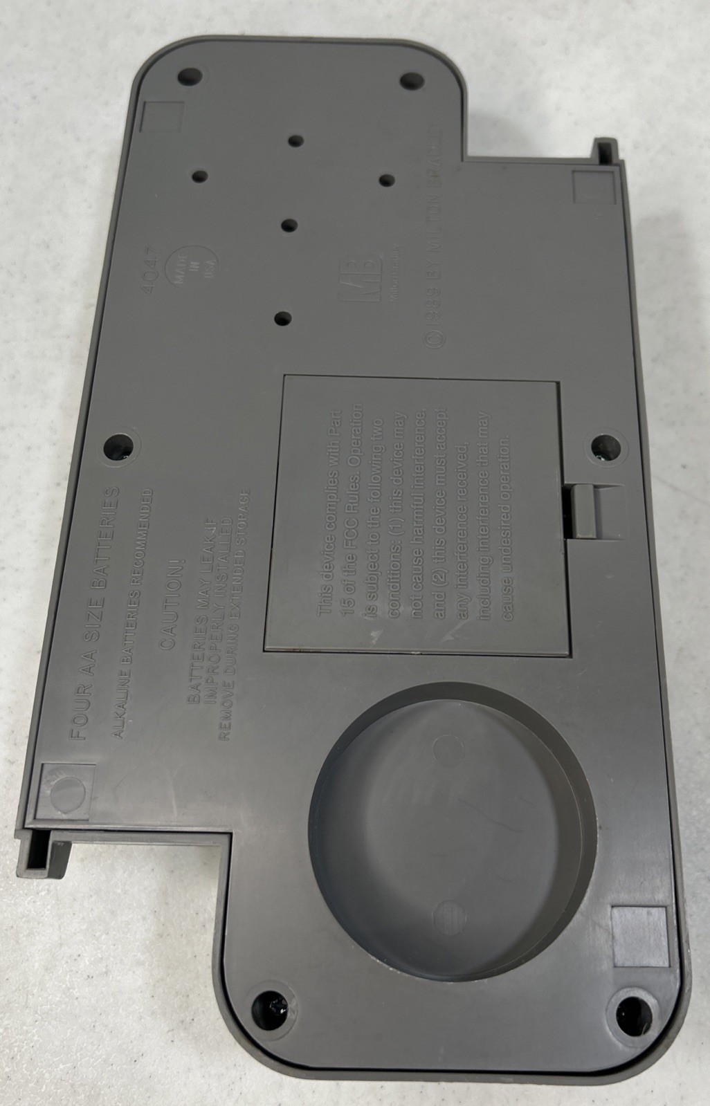 Electronic Mall Madness 1989 Speaking Unit Replacement Part Talking Bank W/Cards