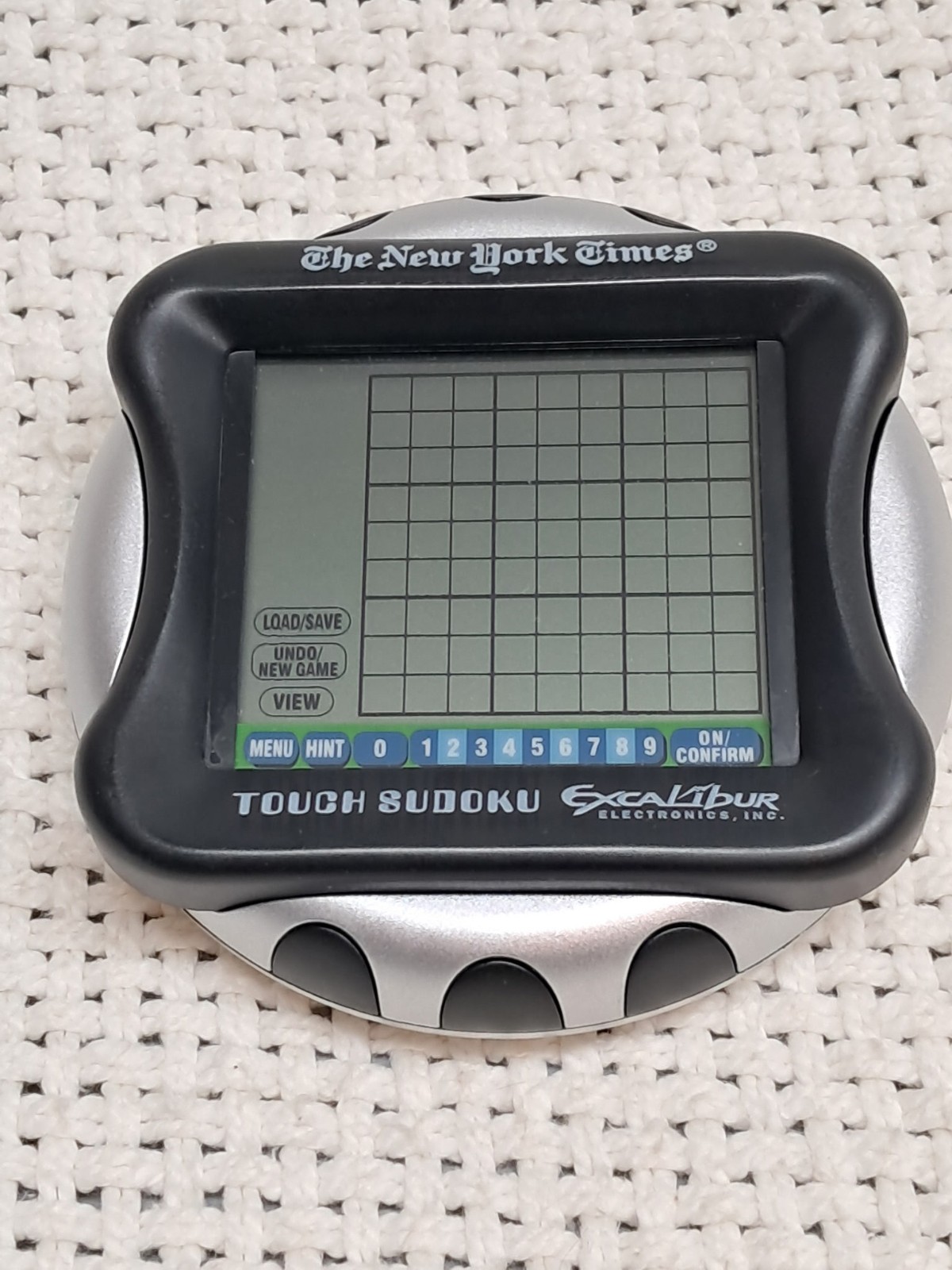 2006 Excalibur The New York Times Touch Screen Sudoku Electronic new batteries