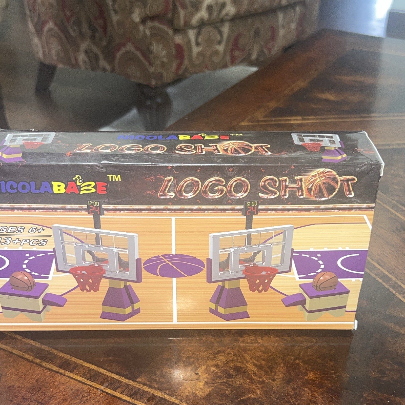 NICOLABAZE LOGO SHOT Basketball Board Game 2+ Players 6+ 3+ PCS 2024