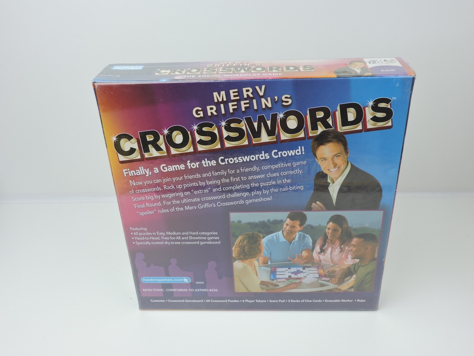Merv Griffin’s CROSSWORDS Social Wordplay Game — NEW SEALED