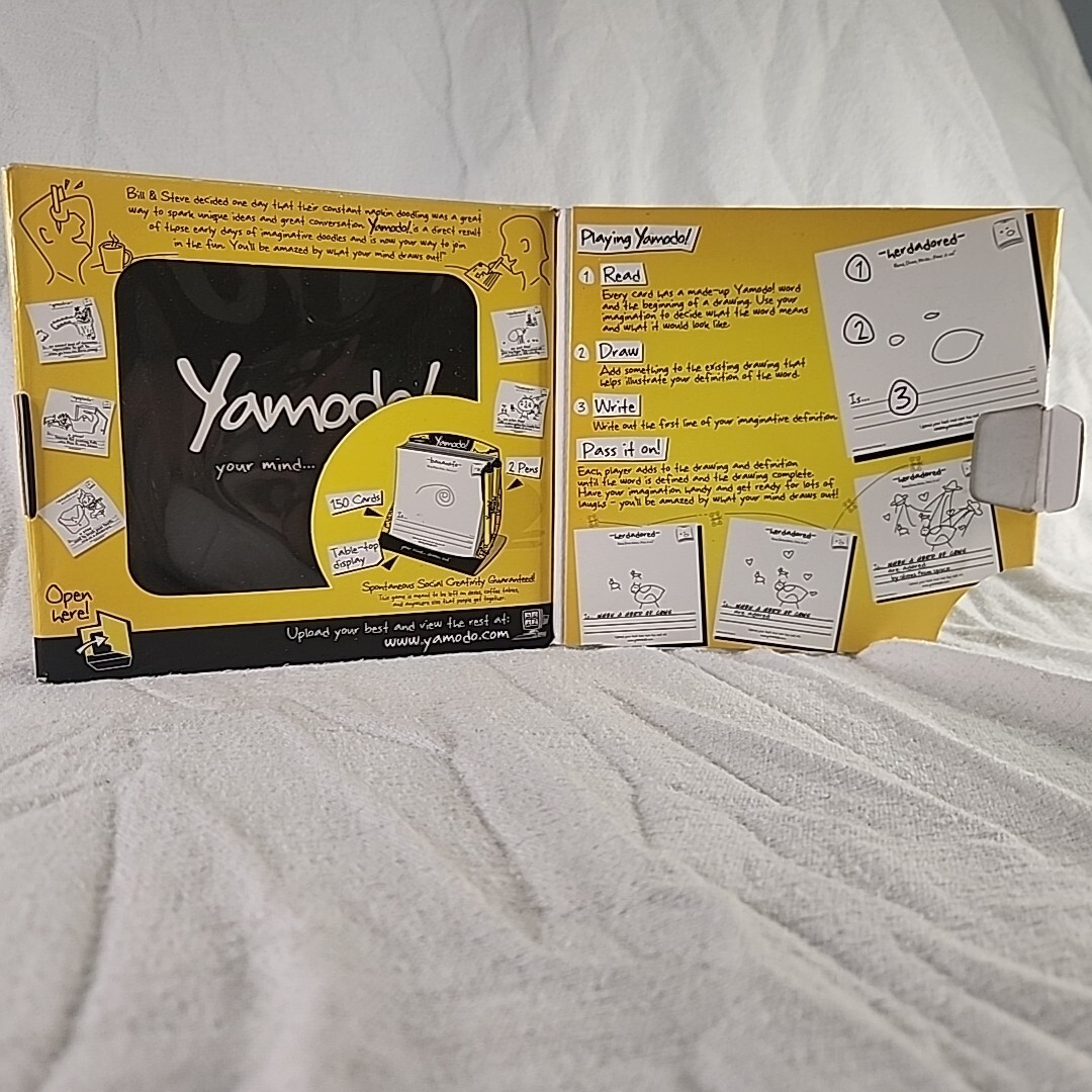 Boardgame Idea Storm Yamodo Your Mind Drawn Out Multi Award Winner Vintage New