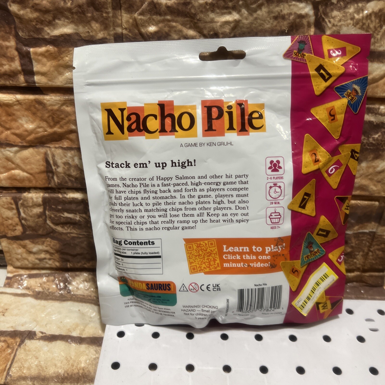 Nacho Pile Party Game | Fast-Paced Stacking Game – Brand New Sealed