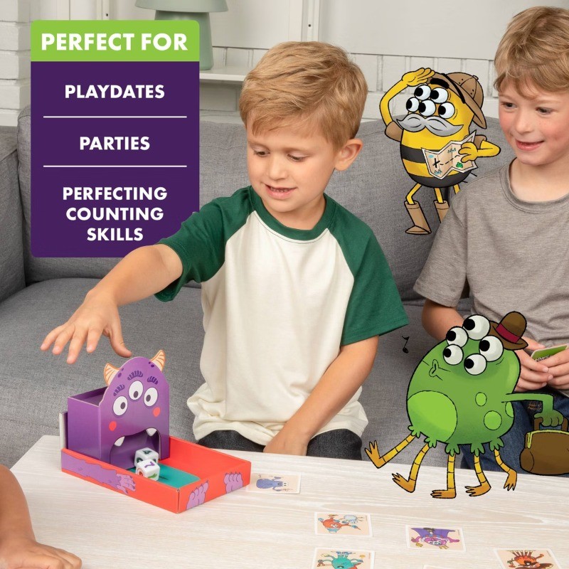 Monster Match Board Game: Educational Social Skills, Fast Play, 2-6 Players