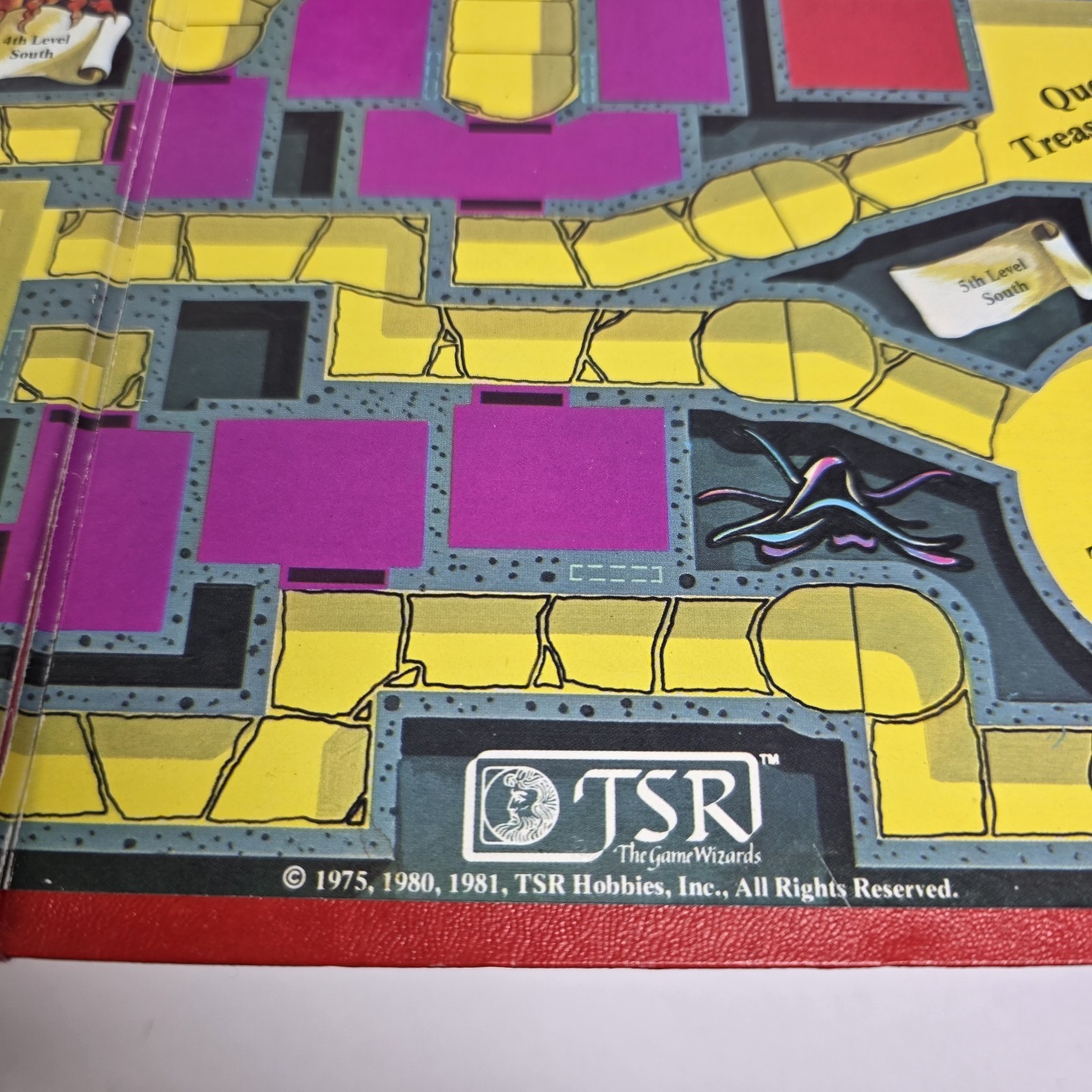 Vintage 1981 TSR Dungeon! Fantasy Board Game Near Complete – READ
