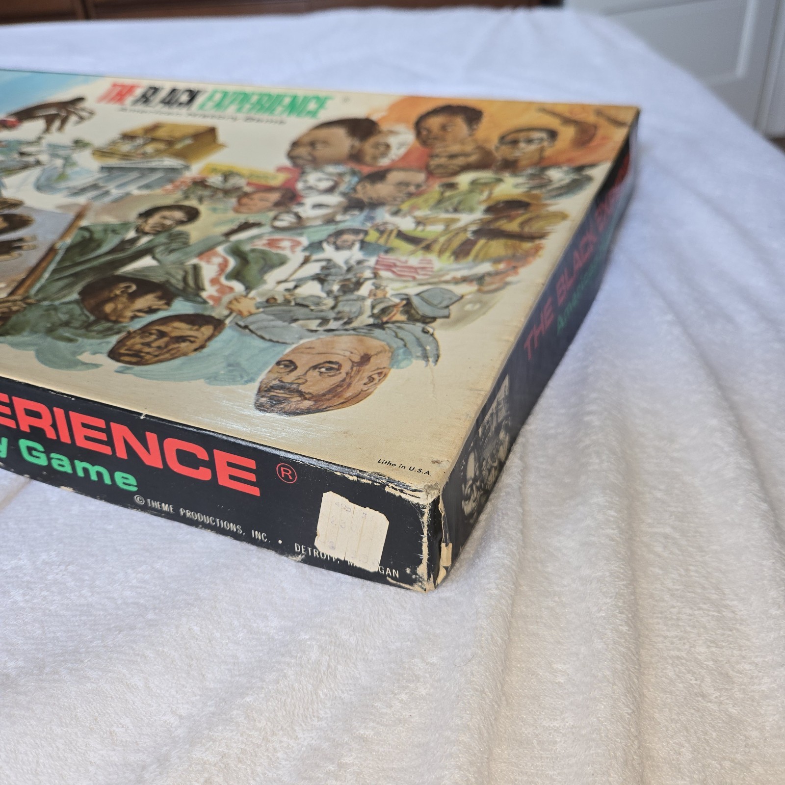 Complete Board Game The Black Experience 1971 American History Game Theme Prod