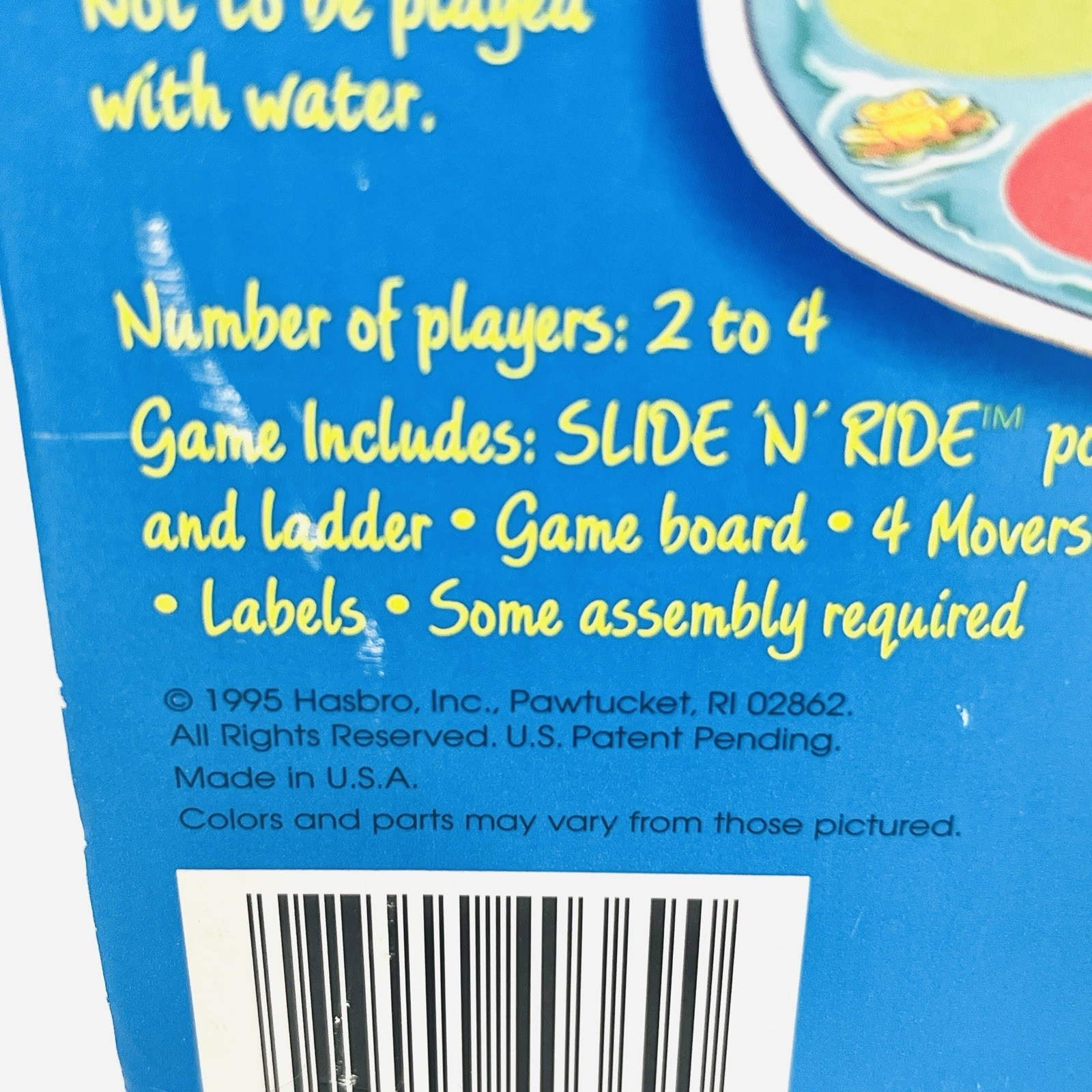 Playskool Slide ‘n’ Ride Game Matching Counting Complete Preschool 1995 Vintage