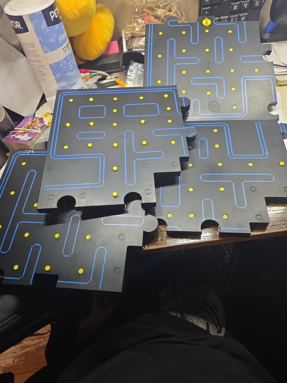 Pac-Man The Board Game – Buffalo Games – Electronics Tested – Works – Complete