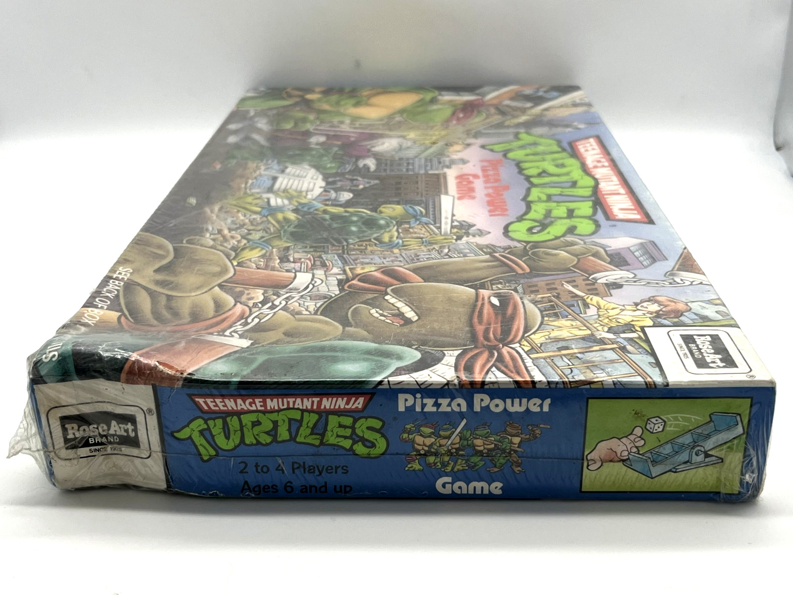 1987 TMNT Teenage Mutant Ninja Turtles Pizza Power Board Game RARE SEALED!!