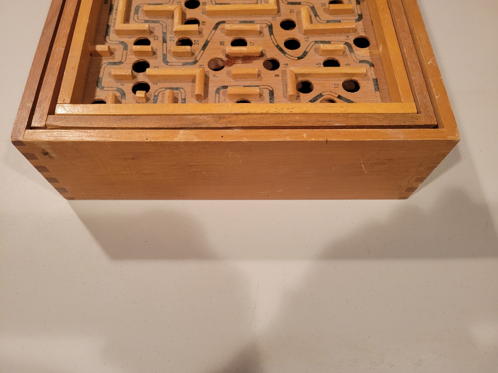 Vintage Labyrinth Used Loose Maze Marble Balance Game Lot Of 2 Large & Small Set