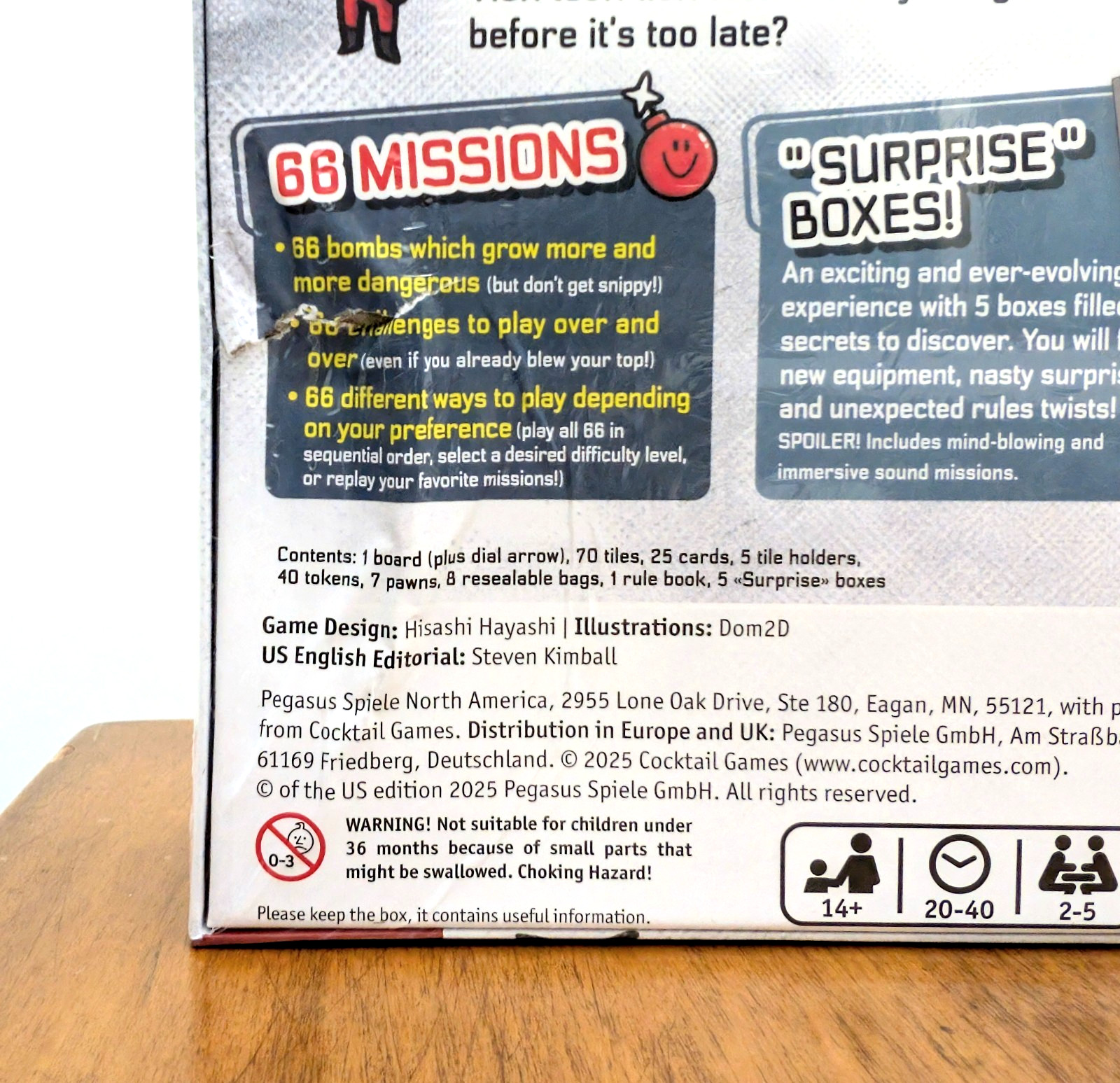 ✨DAMAGED✨ Bomb Busters – BRAND NEW – Spiel des Jahres 2025 – SEE PHOTOS/DESCRIP
