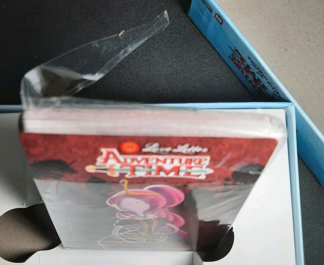 Adventure Time Love Letters Card Game AEG 2015 Complete Cards, Favors, & Box