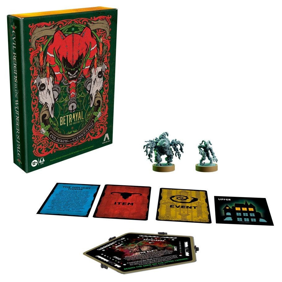 Betrayal at House on the Hill 3rd Edition Evil Reigns in the Winters Pale