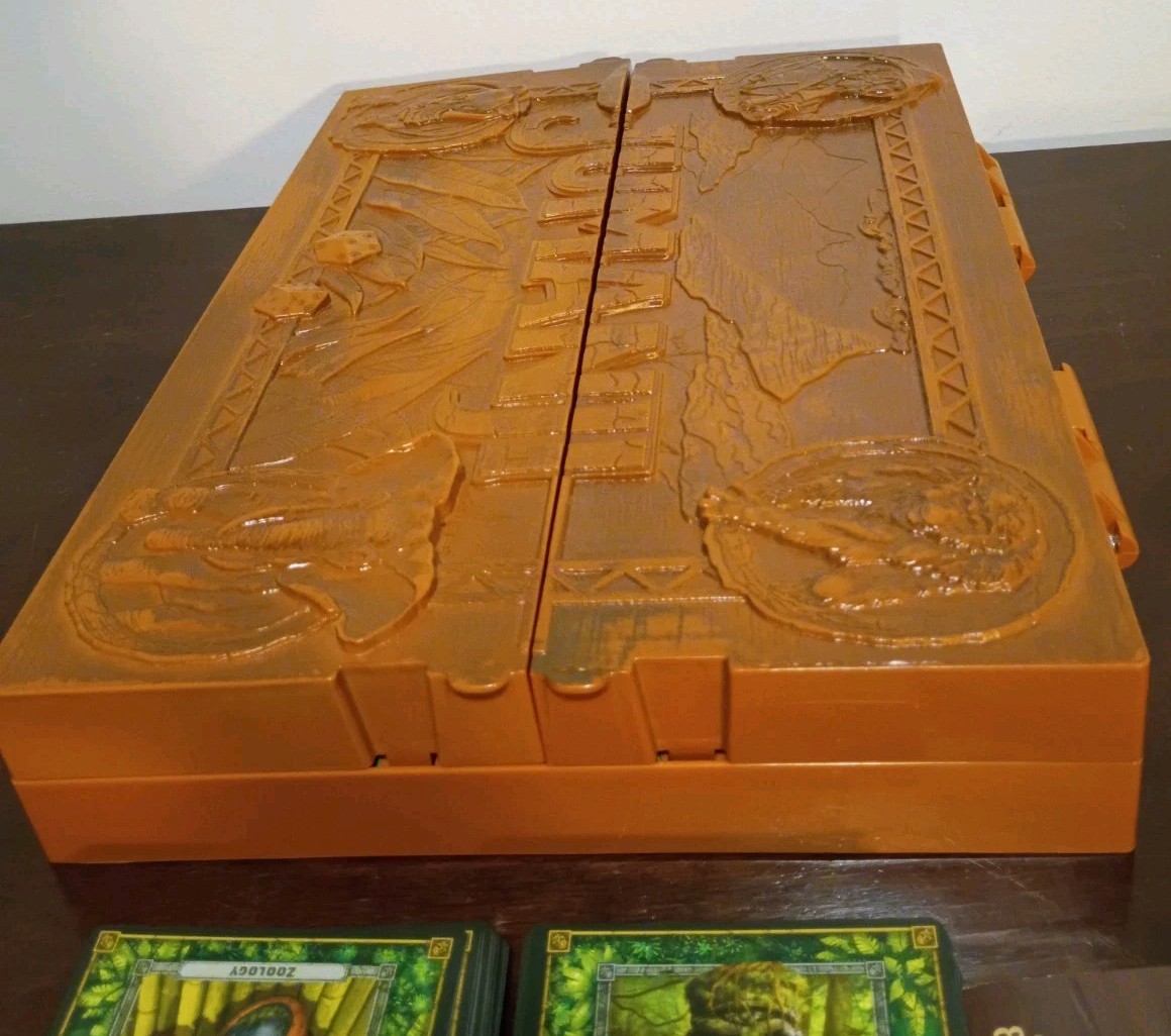 Jumanji Deluxe Electronic Board Game Spin Master 99% Complete Works Read