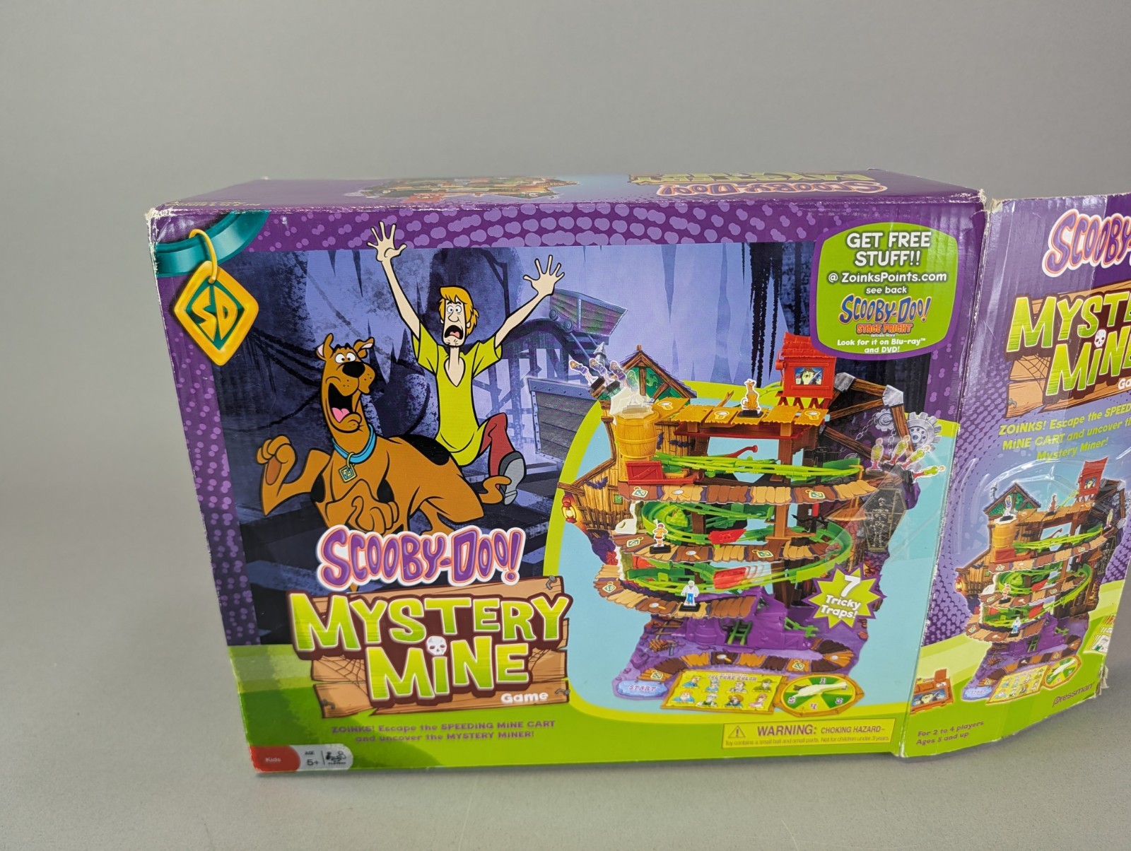 Scooby Doo 2013 Pressman Mystery Mine Board Game