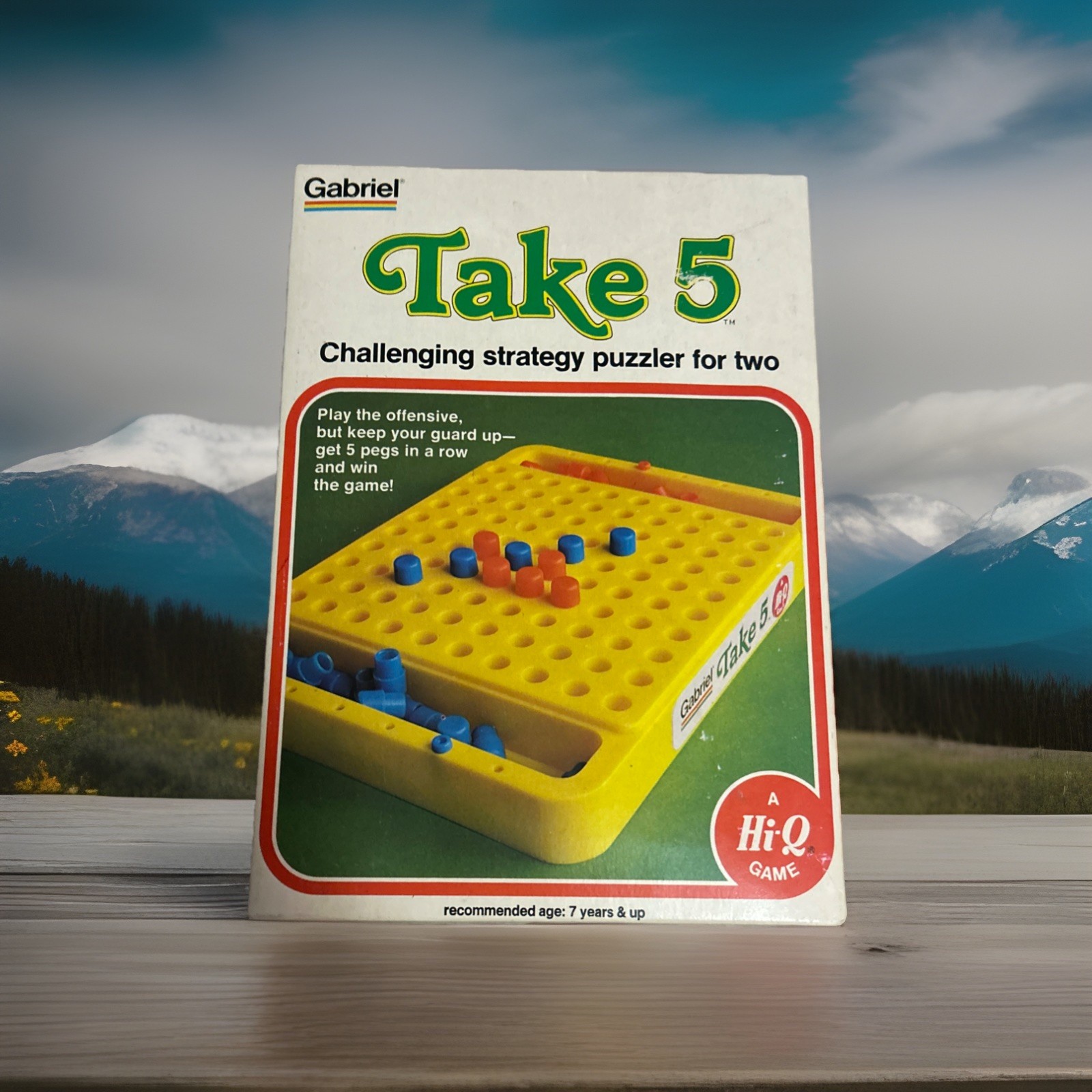 TAKE 5 Board Game W/ Box 1977 Gabriel Strategy VINTAGE 100% Complete Sealed